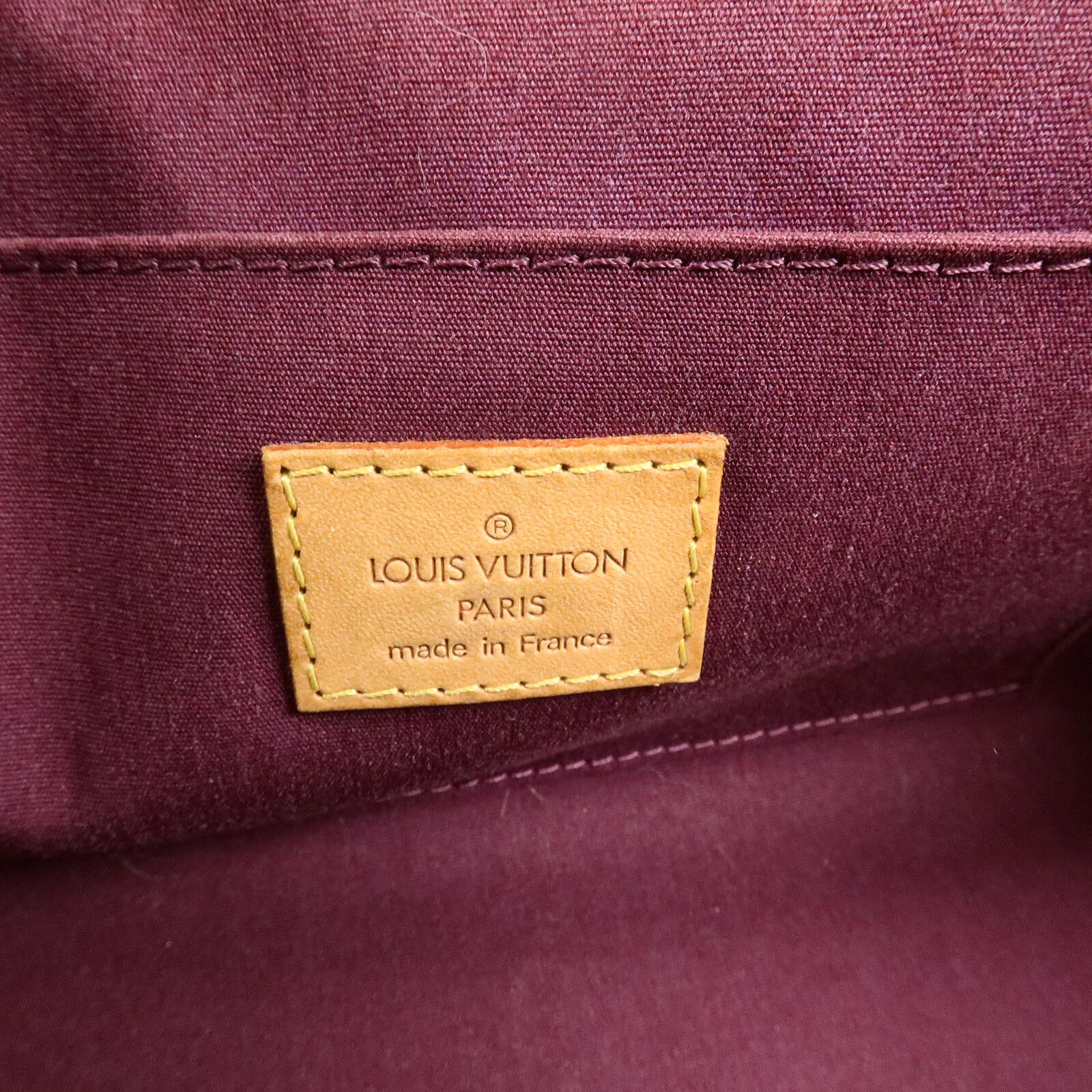Vernis Roxbury Drive Hand-turned Shoulder Bag Brown Handbag M 93569 — view 6