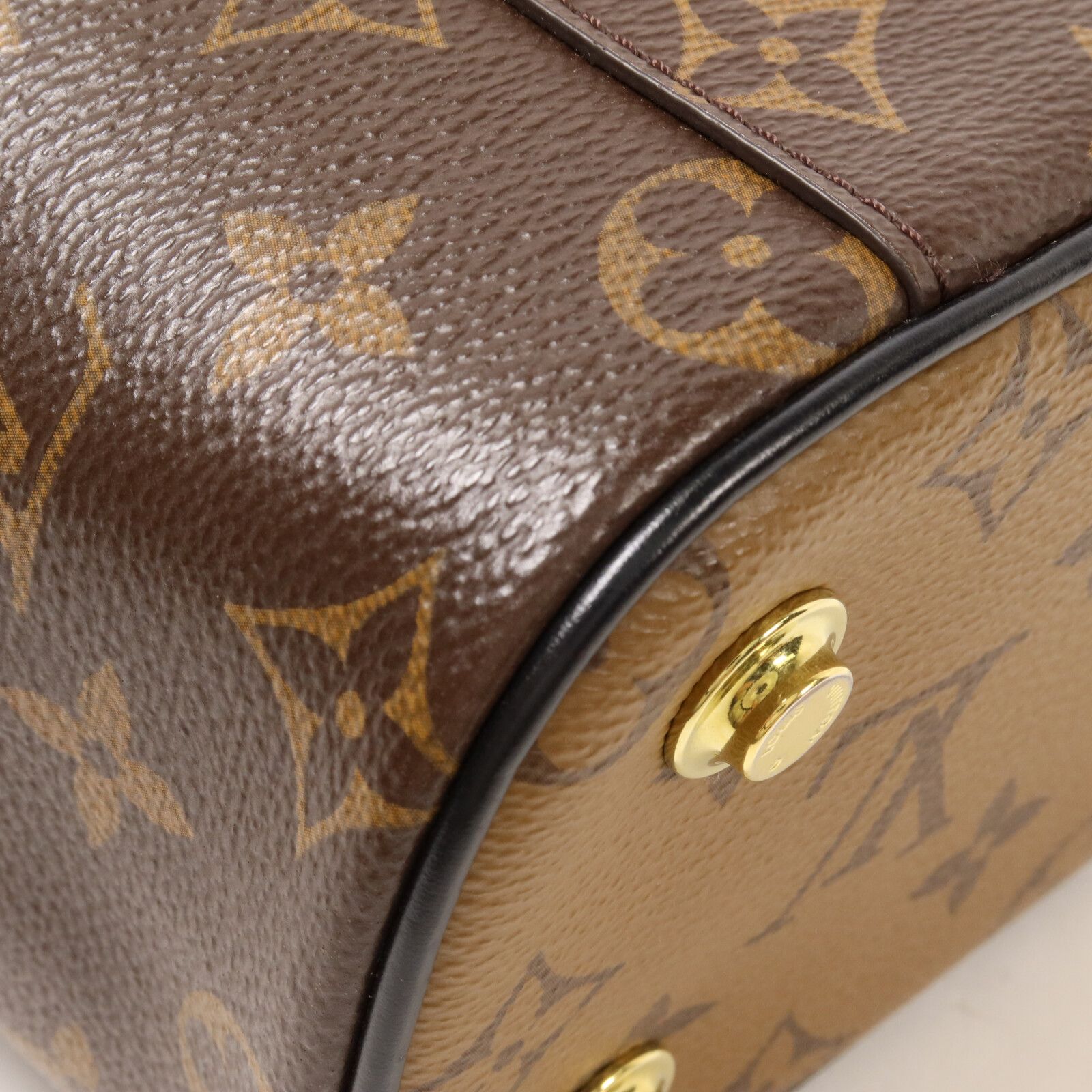 Monogram Reverse Vanity Pm Hand-turn Shoulder Bag Brown 2way Shoulder Bag M 45165 — view 12