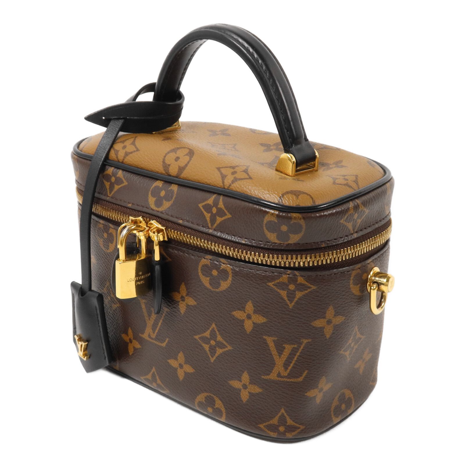 Monogram Reverse Vanity Pm Hand-turn Shoulder Bag Brown 2way Shoulder Bag M 45165 — view 3