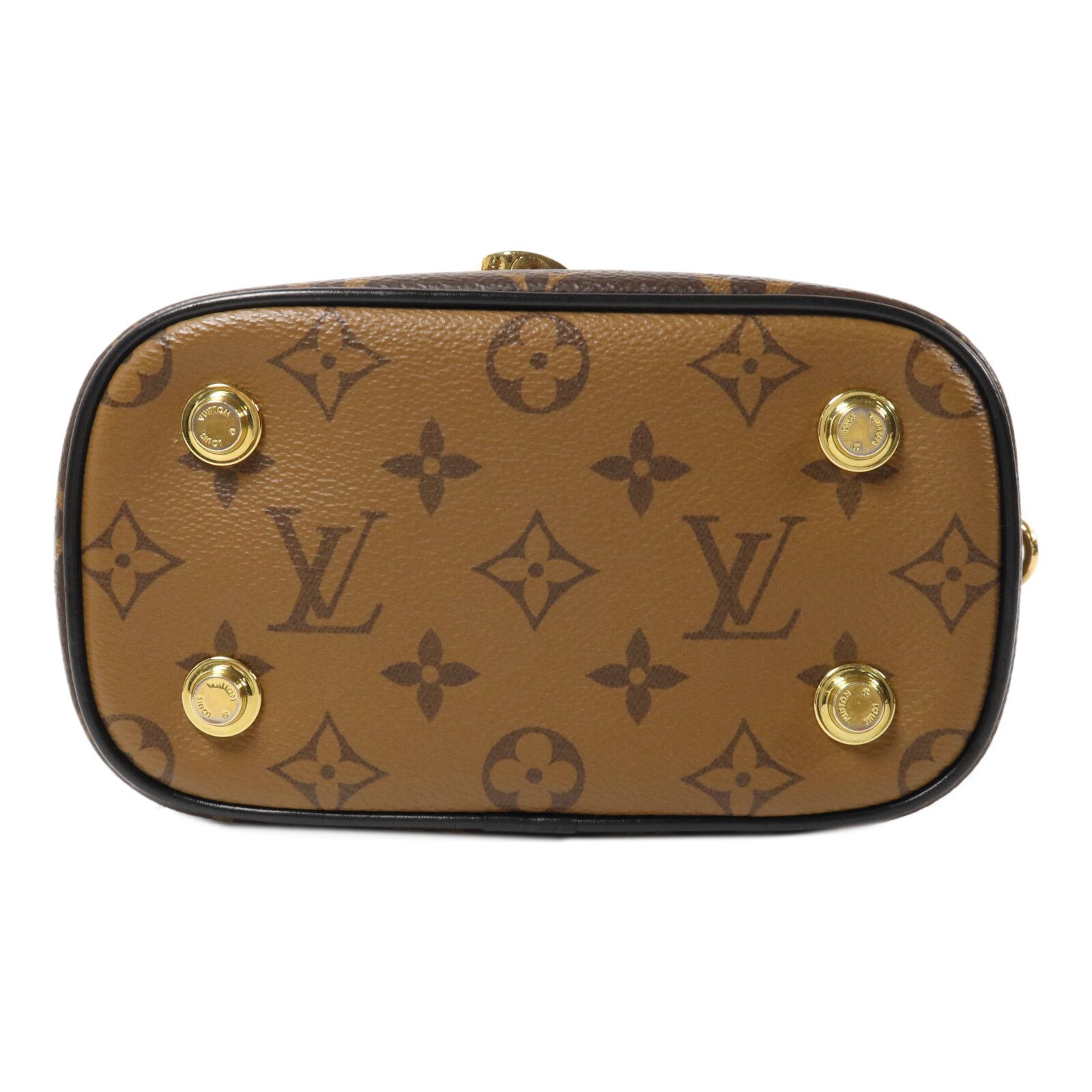 Monogram Reverse Vanity Pm Hand-turn Shoulder Bag Brown 2way Shoulder Bag M 45165 — view 4