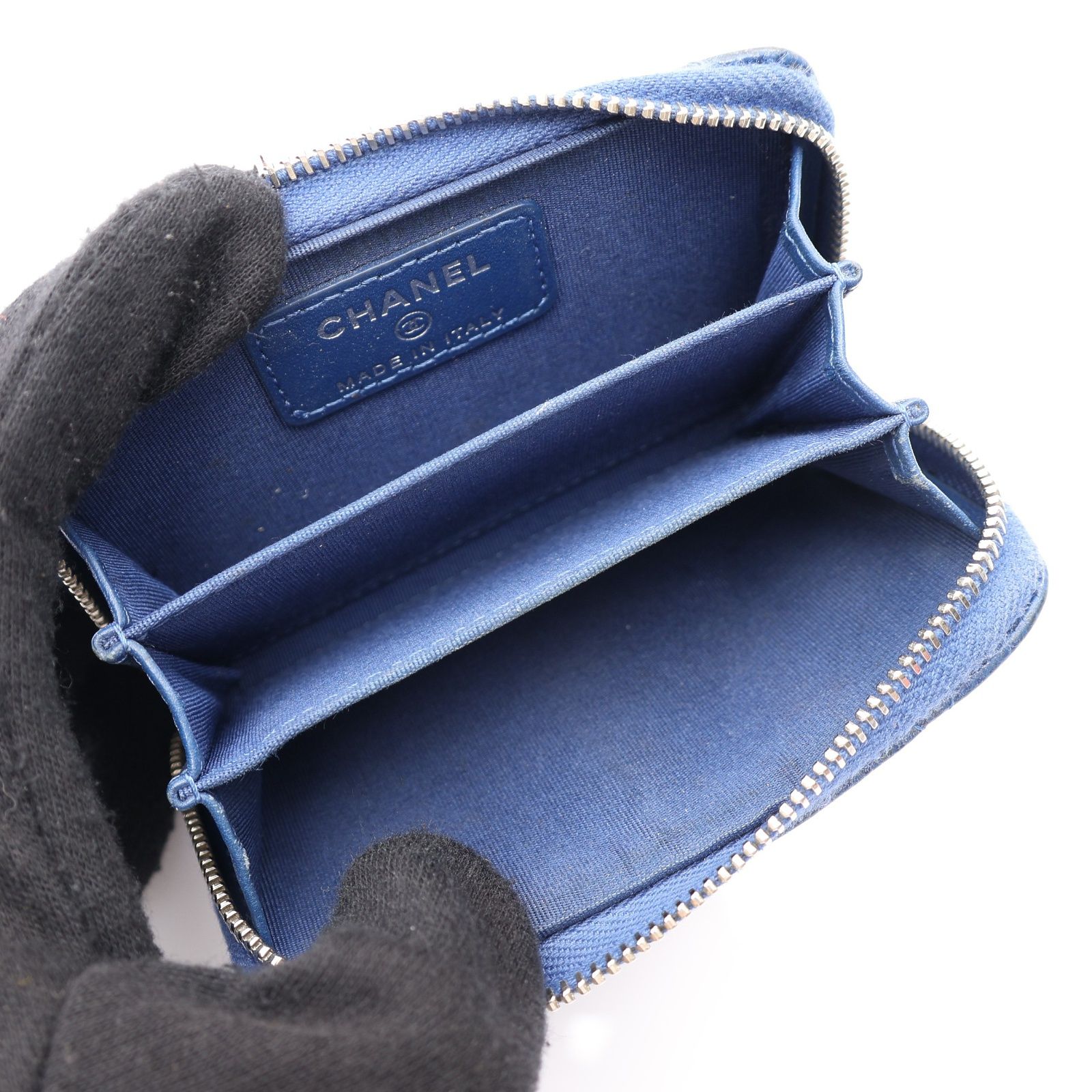 Caviar Zip Coin/Card Case — view 3