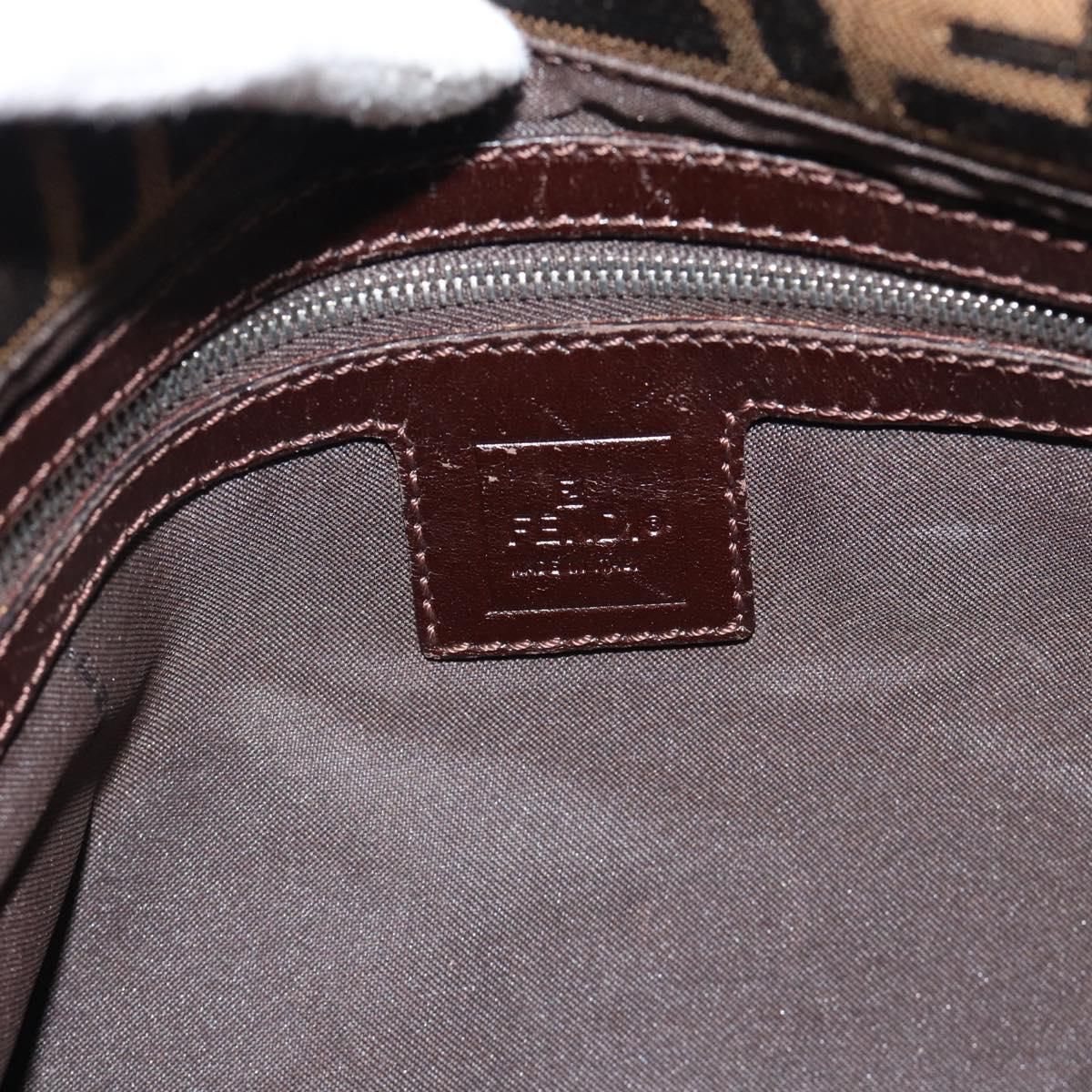 Mama Baguette Shoulder Bag Black Brown Auth, Black — view 17
