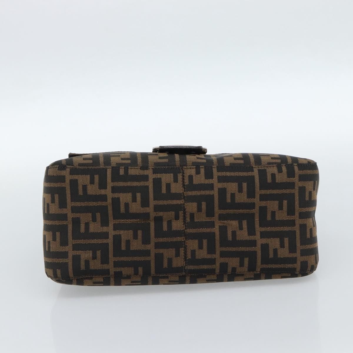 Mama Baguette Shoulder Bag Black Brown Auth, Black — view 5
