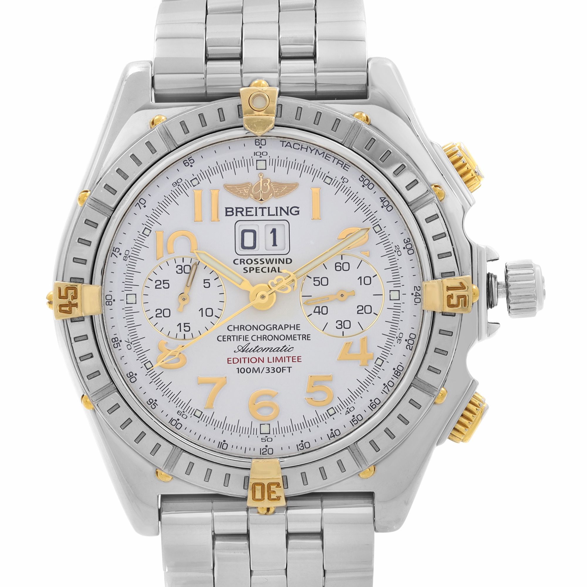 Crosswind 44mm Limited Steel White Dial Automatic Watch B44356 — view 2