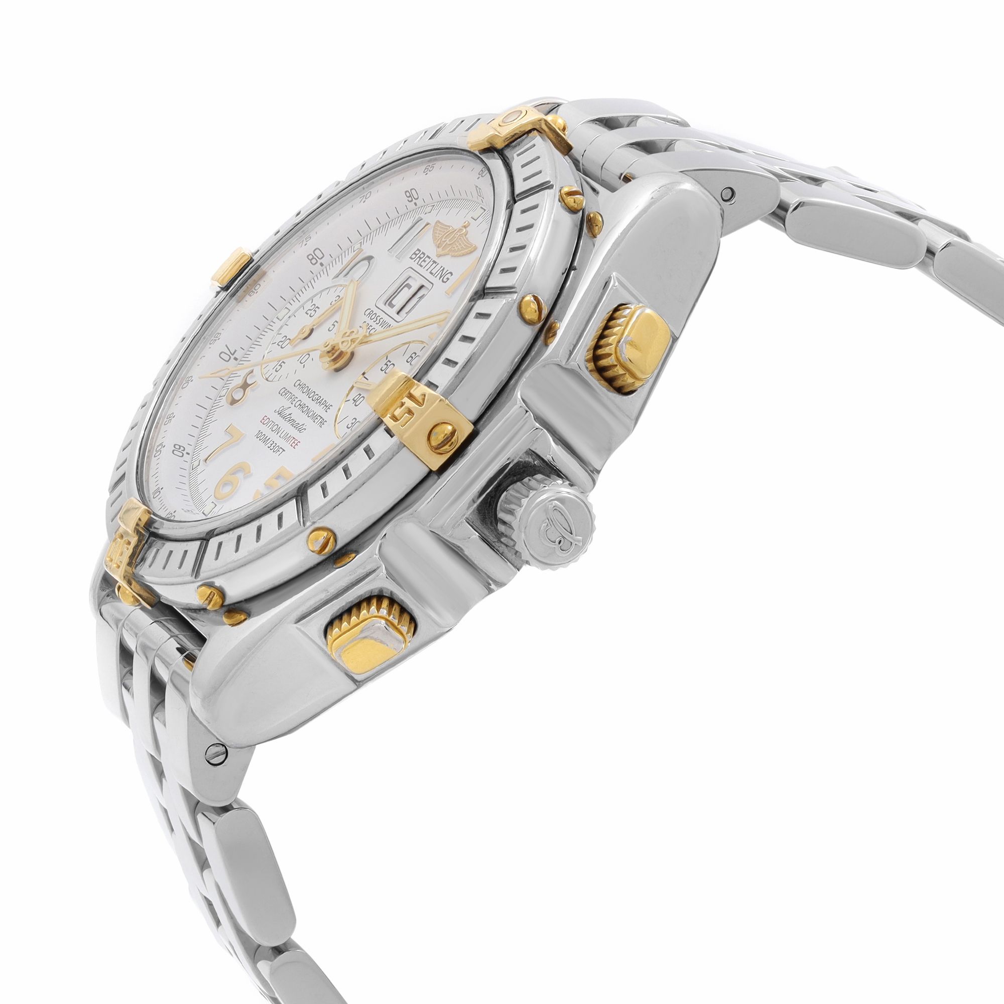 Crosswind 44mm Limited Steel White Dial Automatic Watch B44356 — view 3
