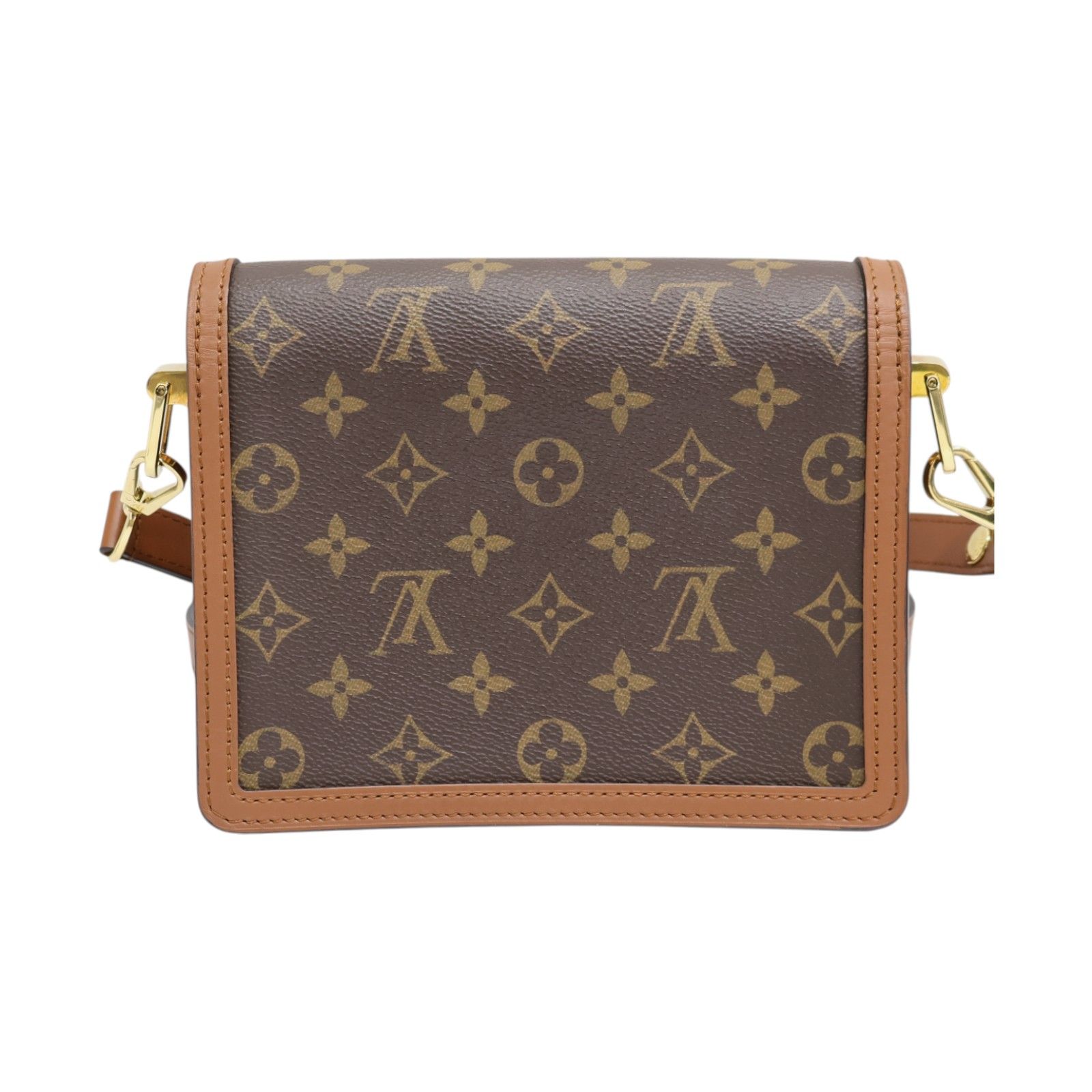 Dauphine Mini Shoulder Bag Monogram Reverse Brown M 45959 — view 2