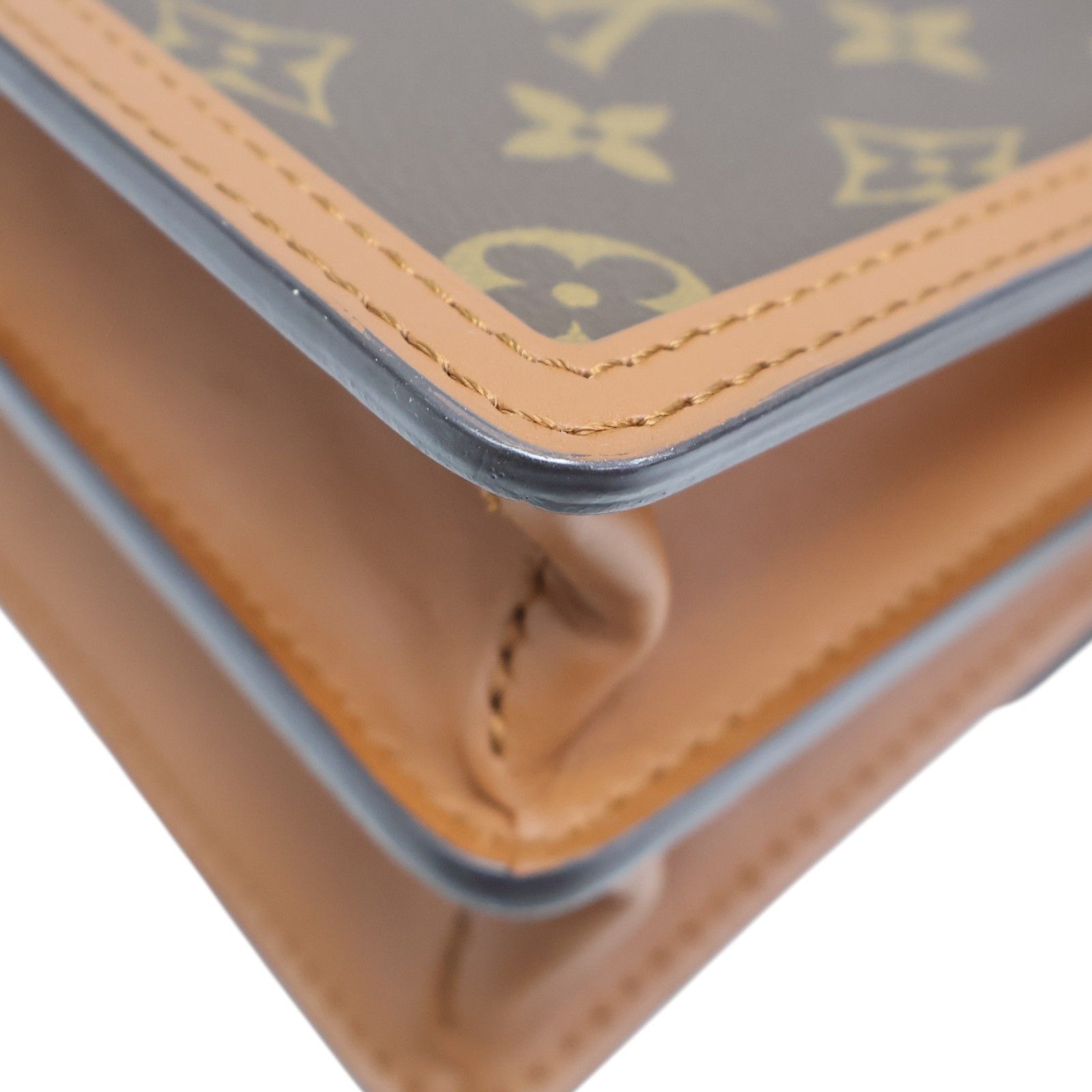 Dauphine Mini Shoulder Bag Monogram Reverse Brown M 45959 — view 11