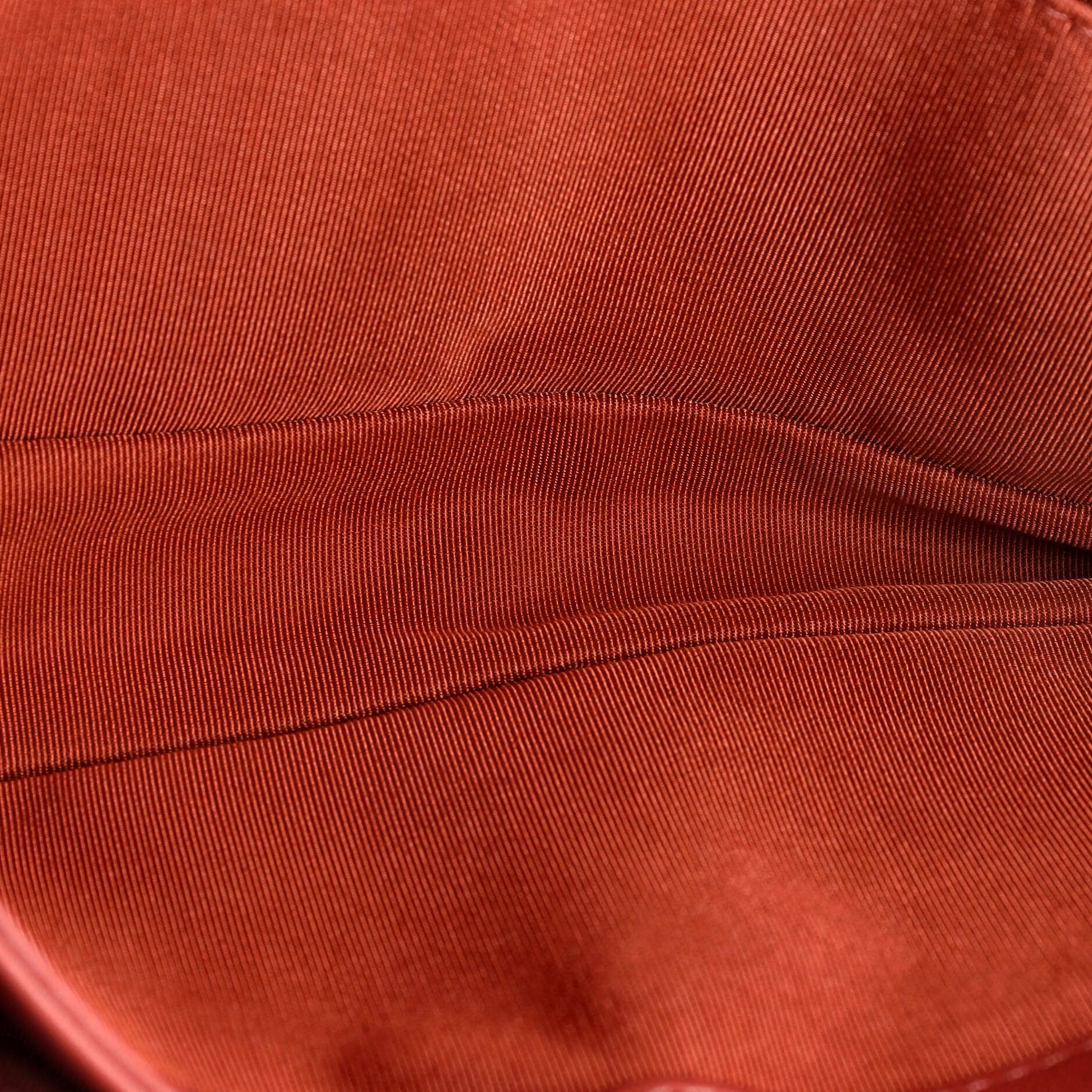 Vintage Daily Companion Medium Pink/Red Lambskin Quilted Leather Aged Gold — view 6