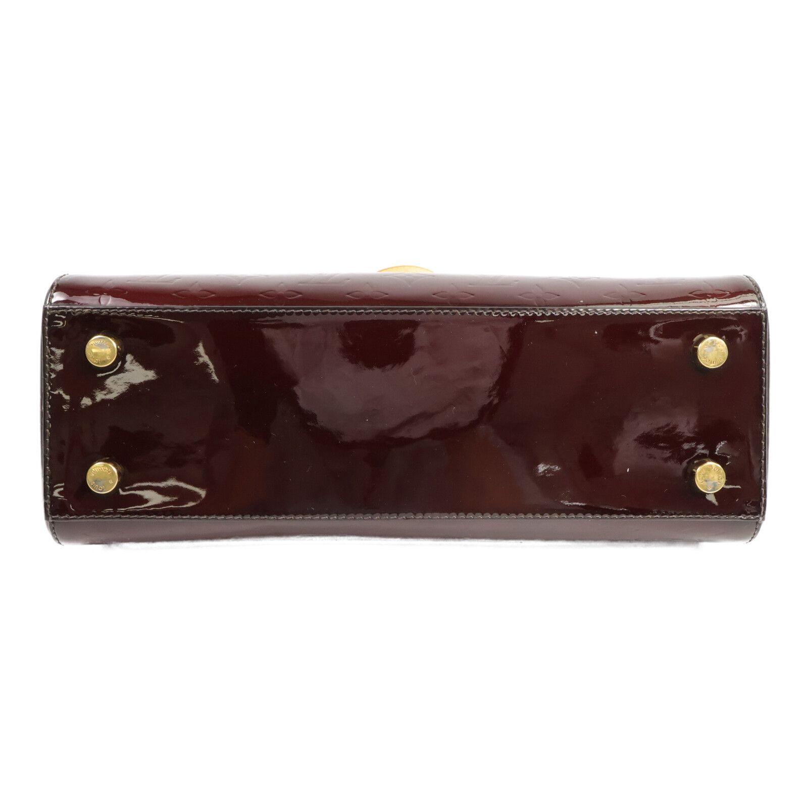 Vernis Brea Mm Hand-ground Shoulder Bag Red Burgendy 2way Shoulder Bag M 91690 — view 4
