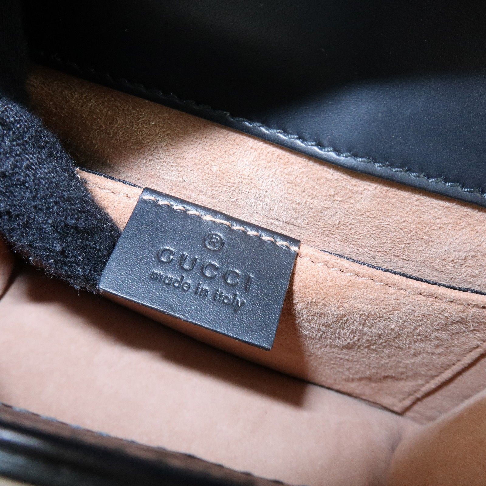Calfskin Mini Sylvie Shoulder Bag Black — view 24