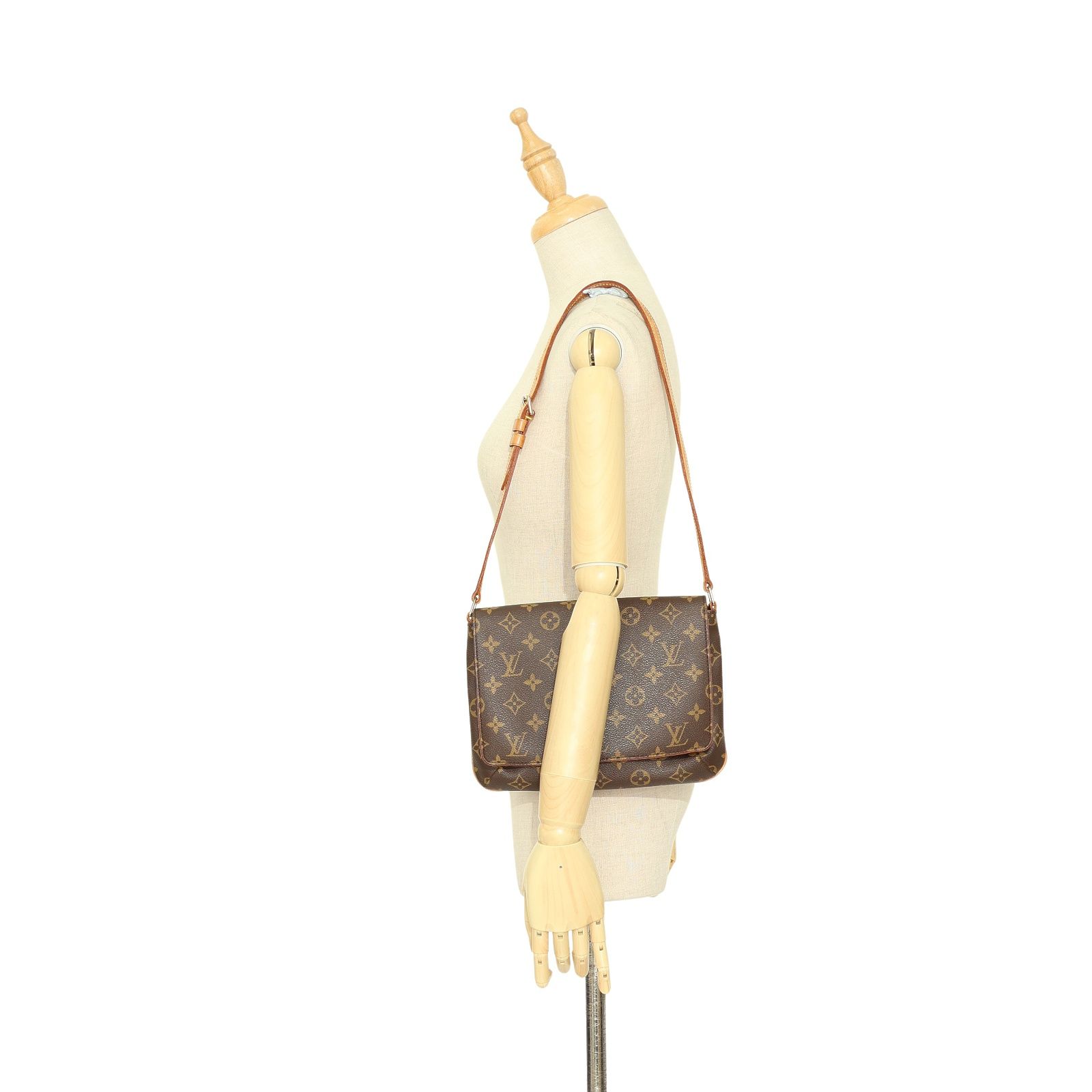 Brown Shoulder Bag M 51257, Brown — view 6