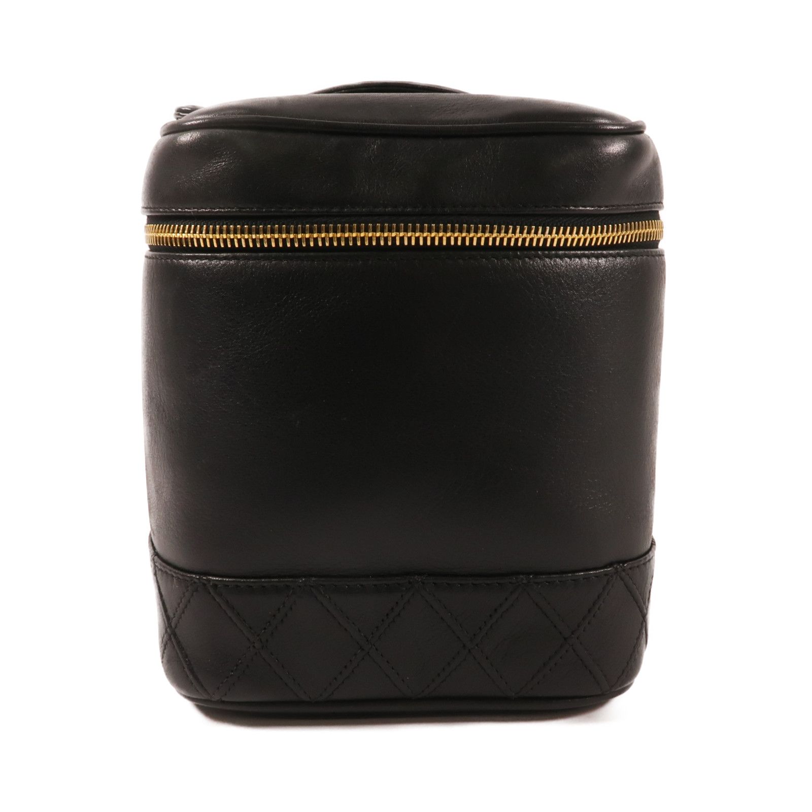 Vintage Vertical Vanity Case, Black
