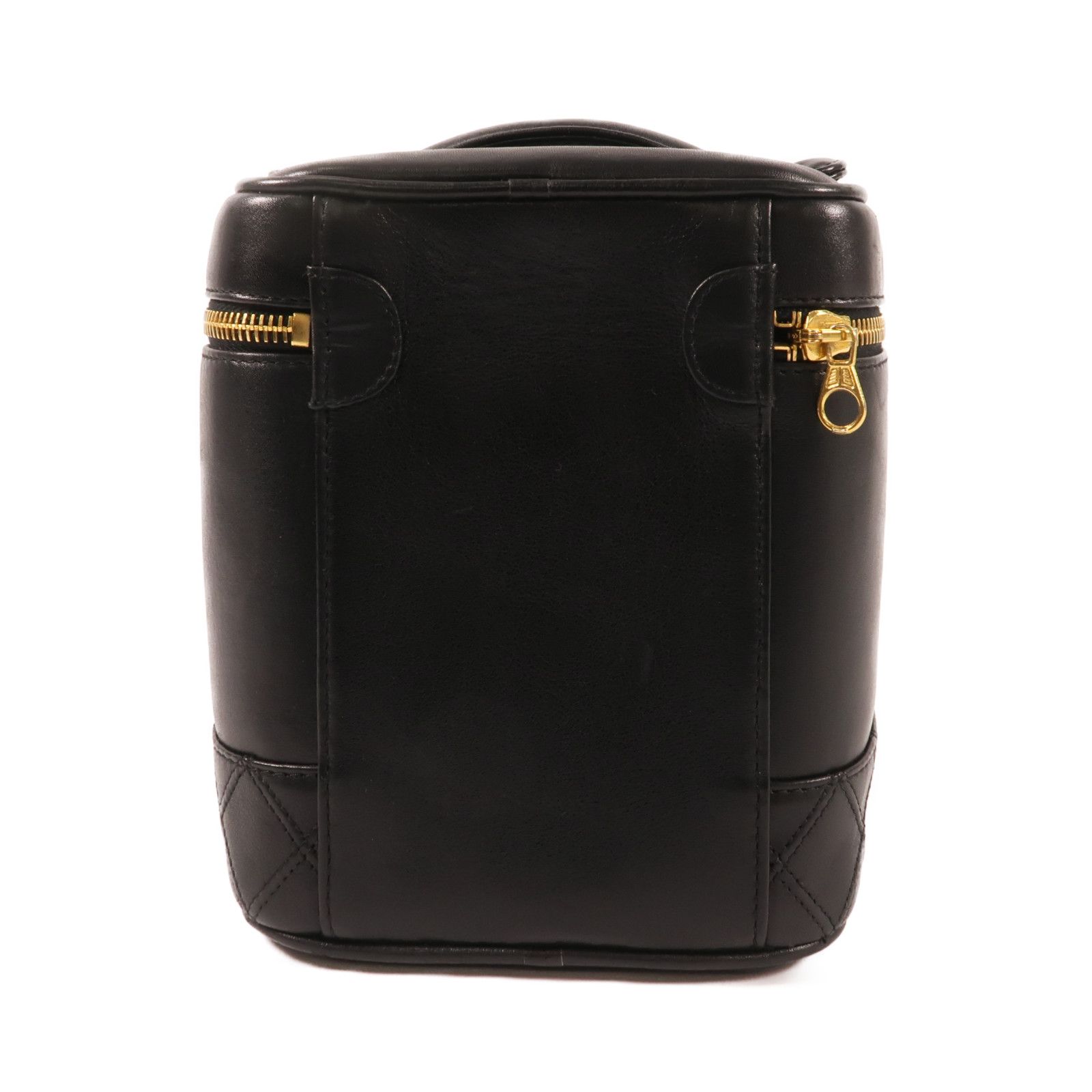 Vintage Vertical Vanity Case, Black — view 2