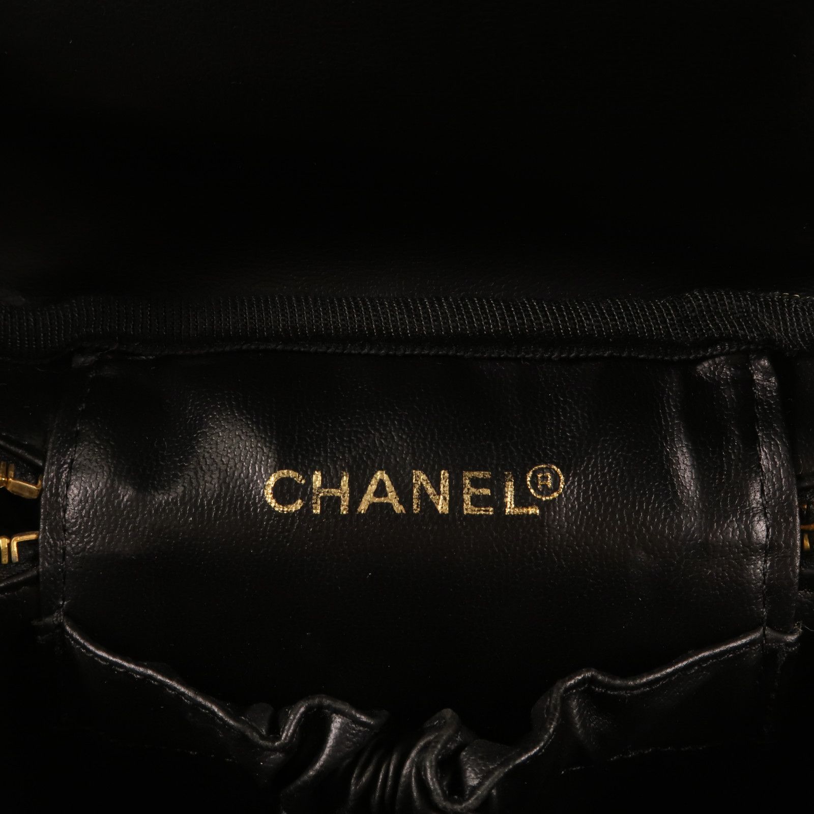 Vintage Vertical Vanity Case, Black — view 11