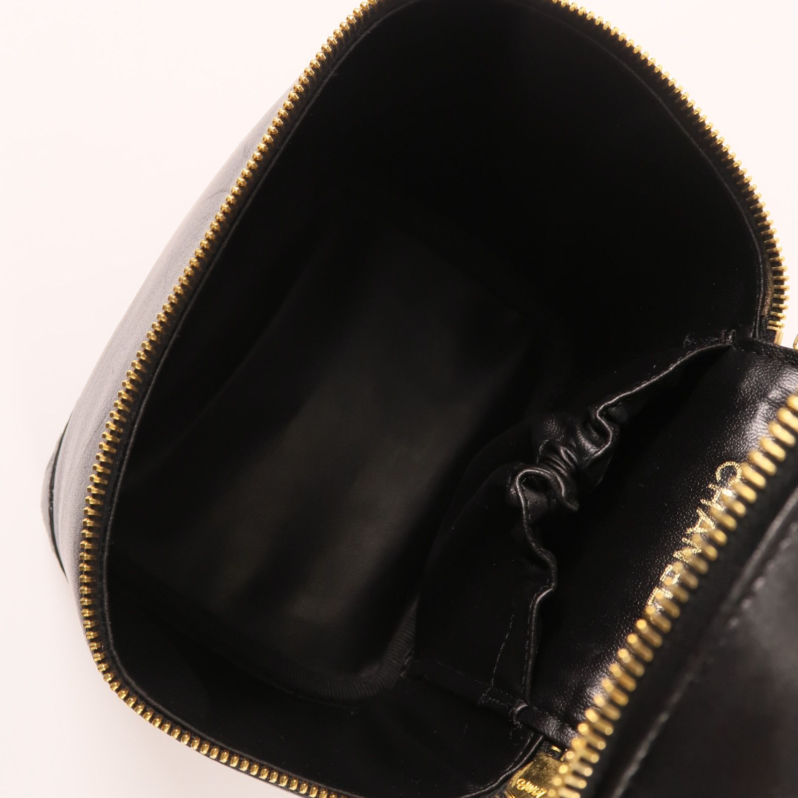 Vintage Vertical Vanity Case, Black — view 12