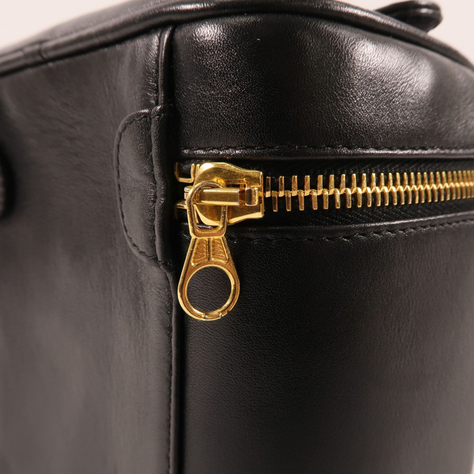 Vintage Vertical Vanity Case, Black — view 9