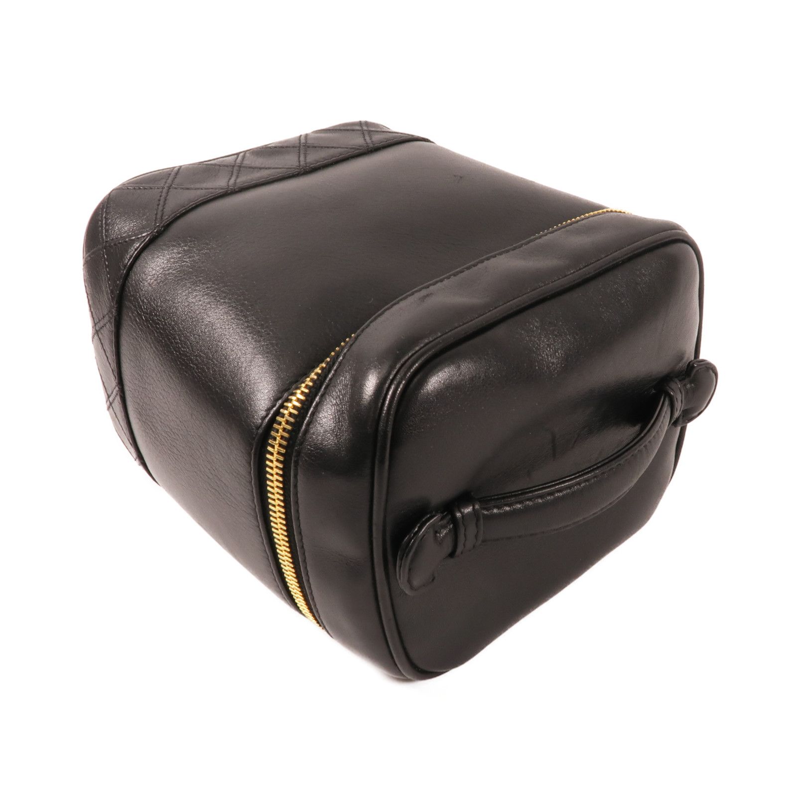 Vintage Vertical Vanity Case, Black — view 10