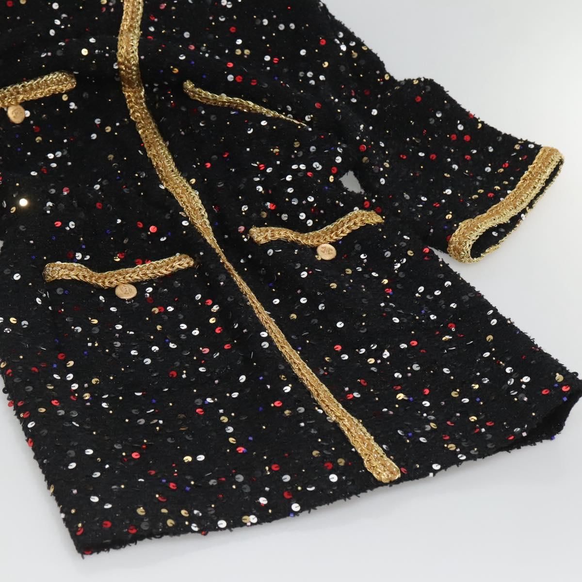 One Piece Shirt Tweed Black Cc Auth — view 5