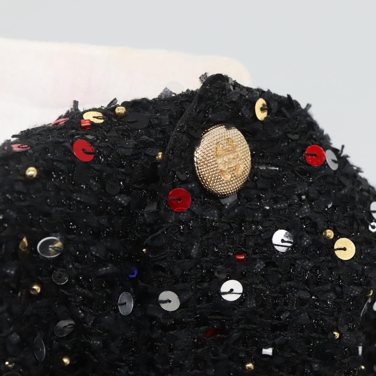 One Piece Shirt Tweed Black Cc Auth — view 9