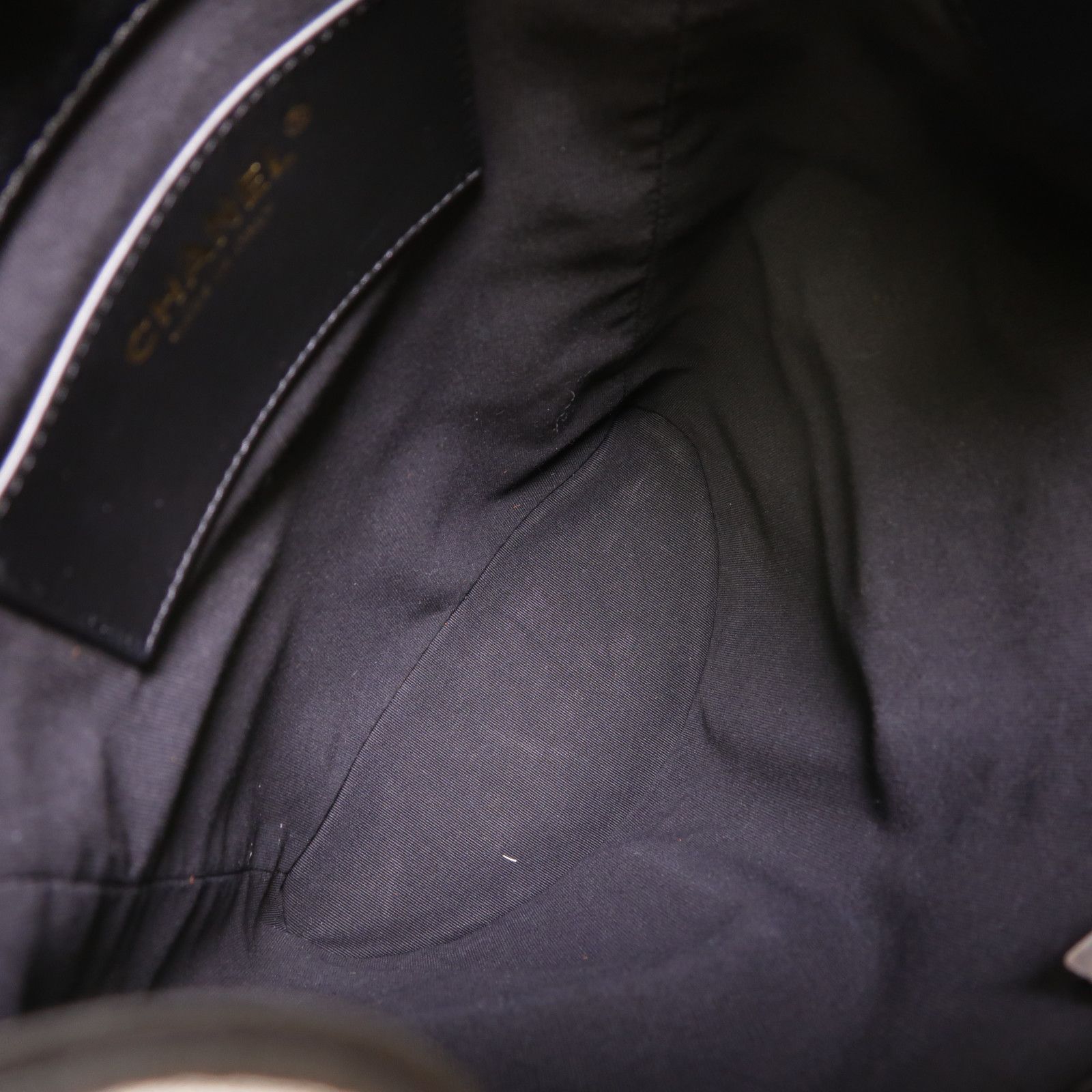 Shiny Lambskin Quilted Double Pocket Backpack 25C — view 5