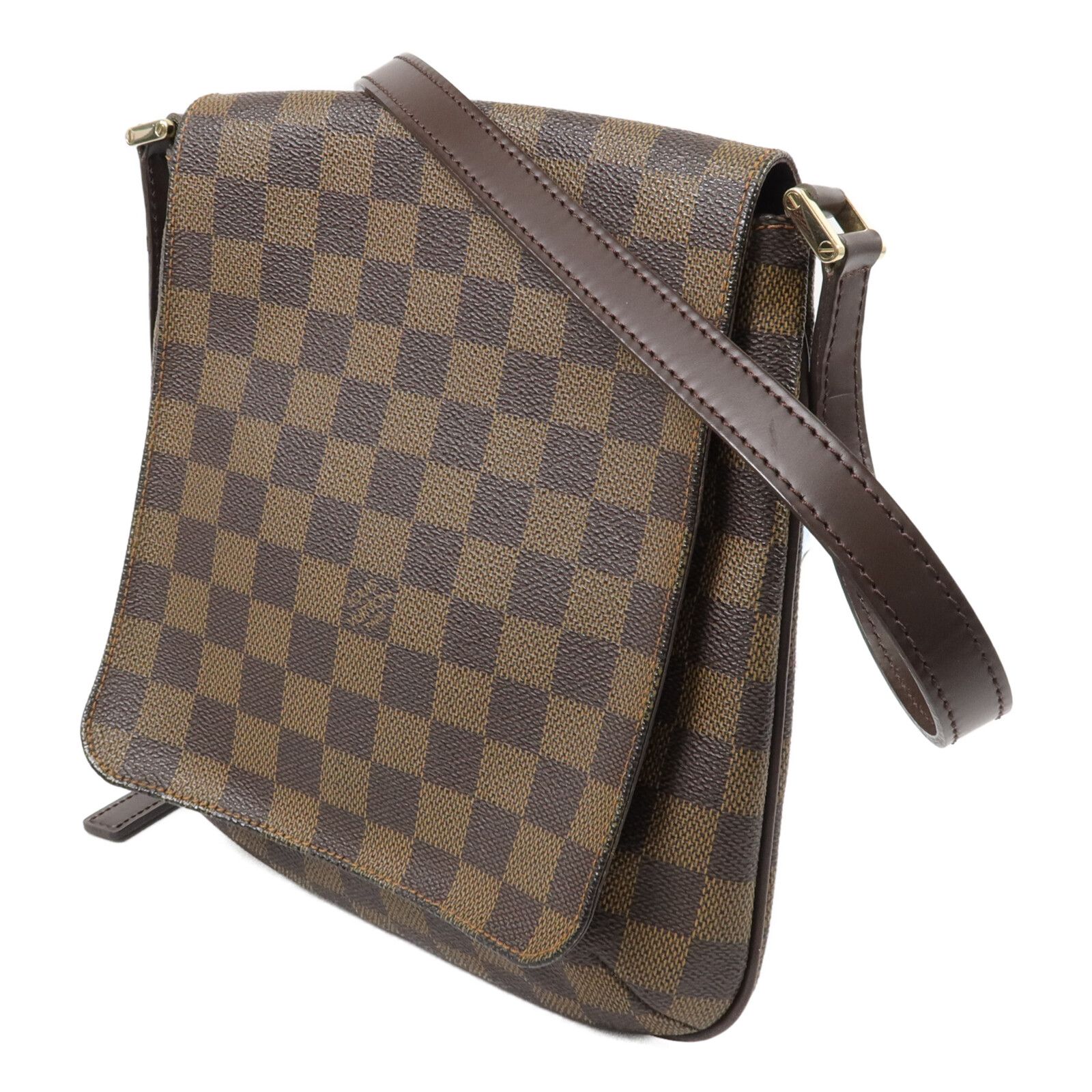 Damier Musette Salsa Shoulder Bag Ebene Brown Shoulder Bag N 51300 — view 2