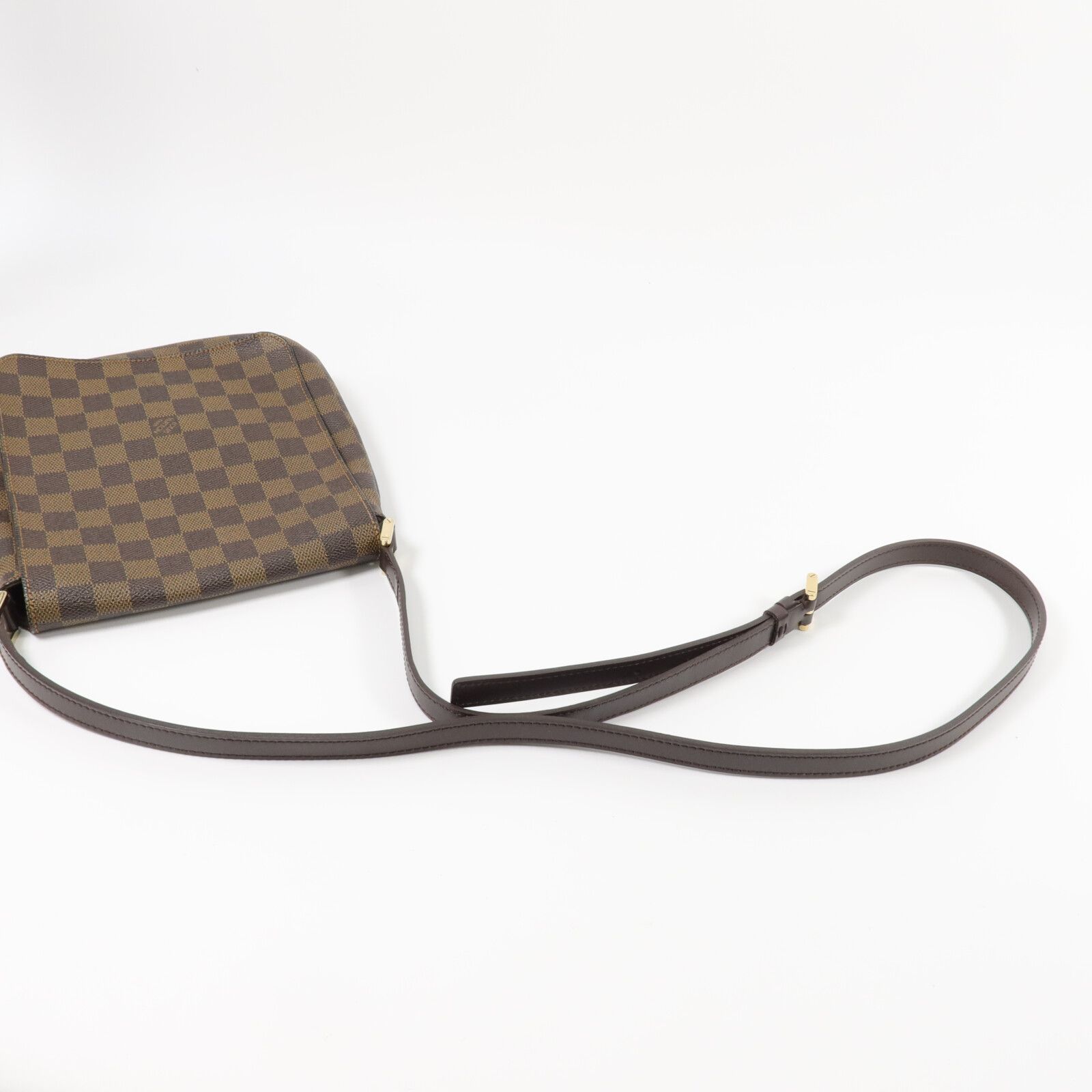 Damier Musette Salsa Shoulder Bag Ebene Brown Shoulder Bag N 51300 — view 8