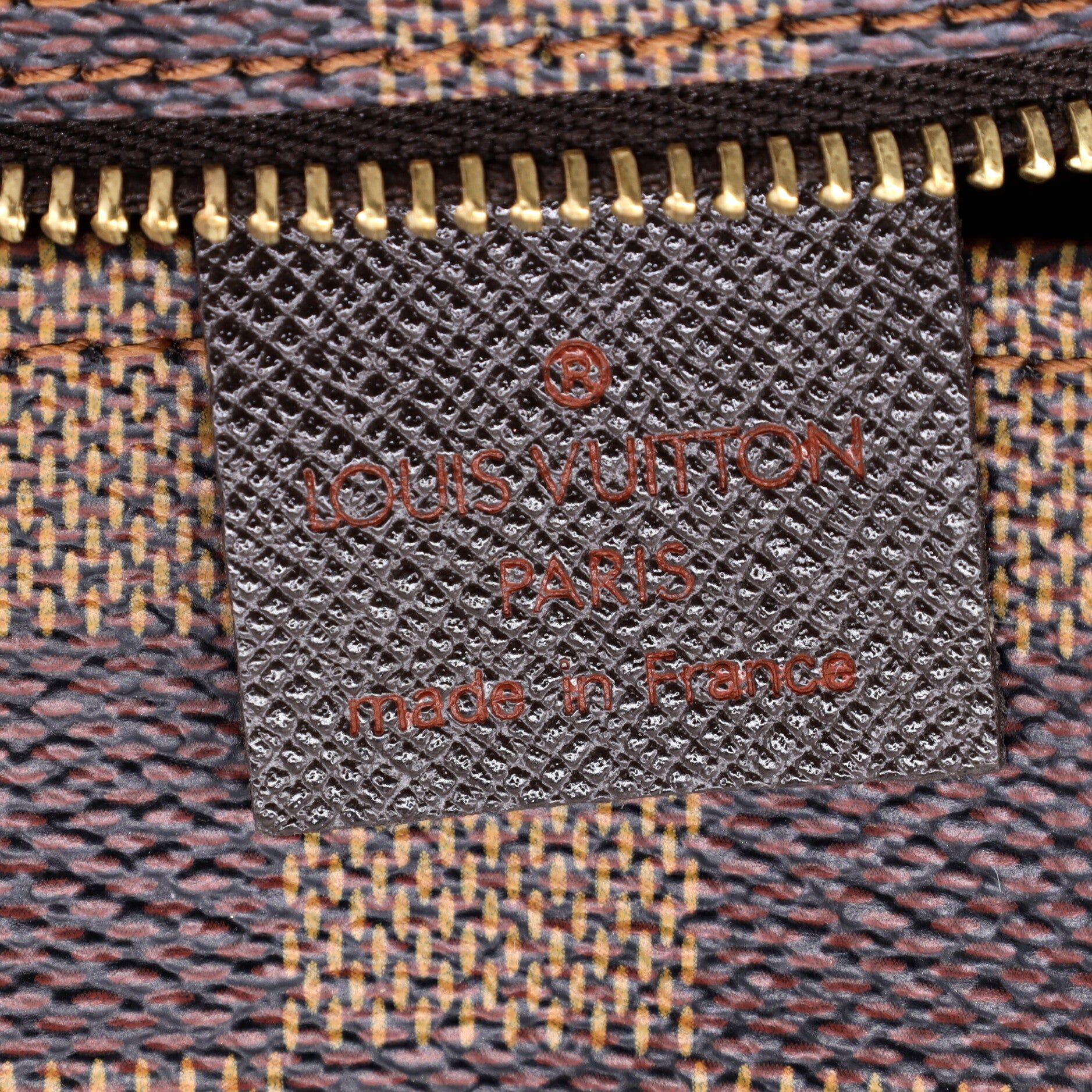 Trousse Make Up Bag Damier — view 6