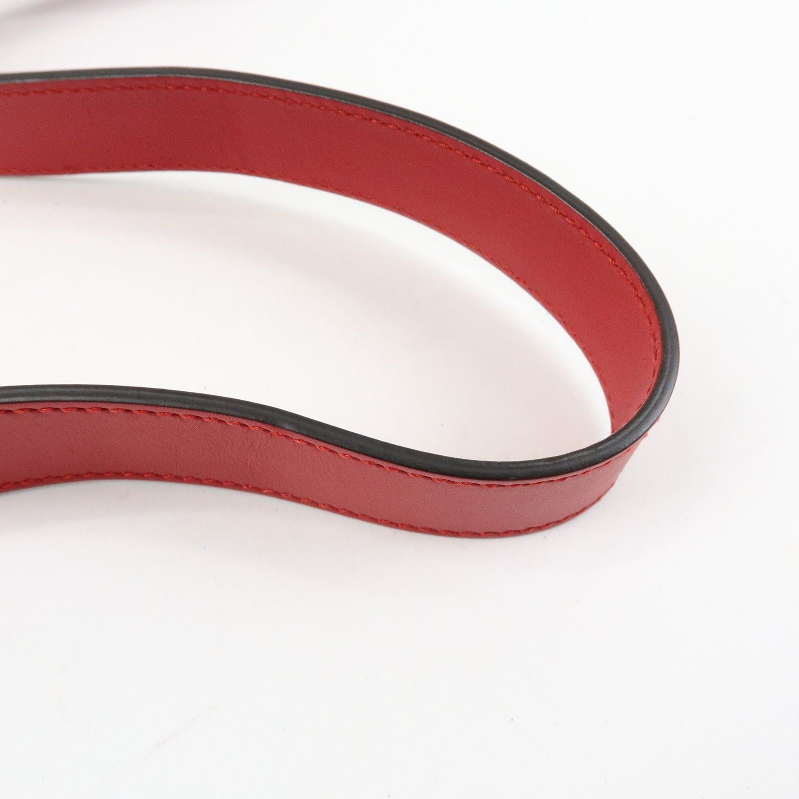 Sylvie Sherry Leather Shoulder Bag Red Ribbon Red 421882 — view 8