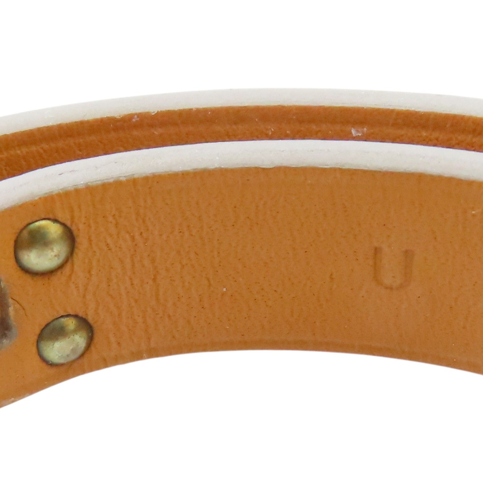 Mini Kelly Double Tour Bracelet Swift Leather Pink U Stamp — view 7