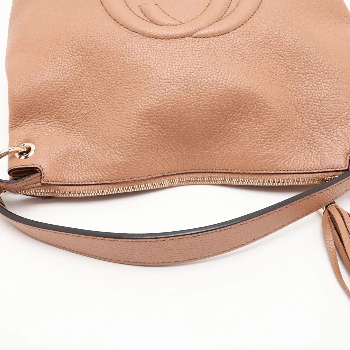 Soho Leather Shoulder Bag — view 5