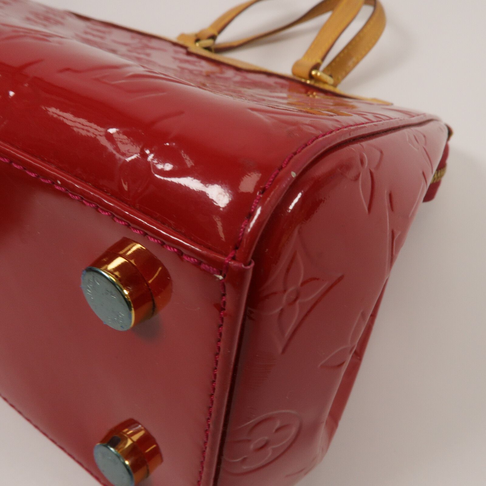 Vernis Brea Mm Hand-ground Shoulder Bag Red Red 2way Shoulder Bag M 90179 — view 14