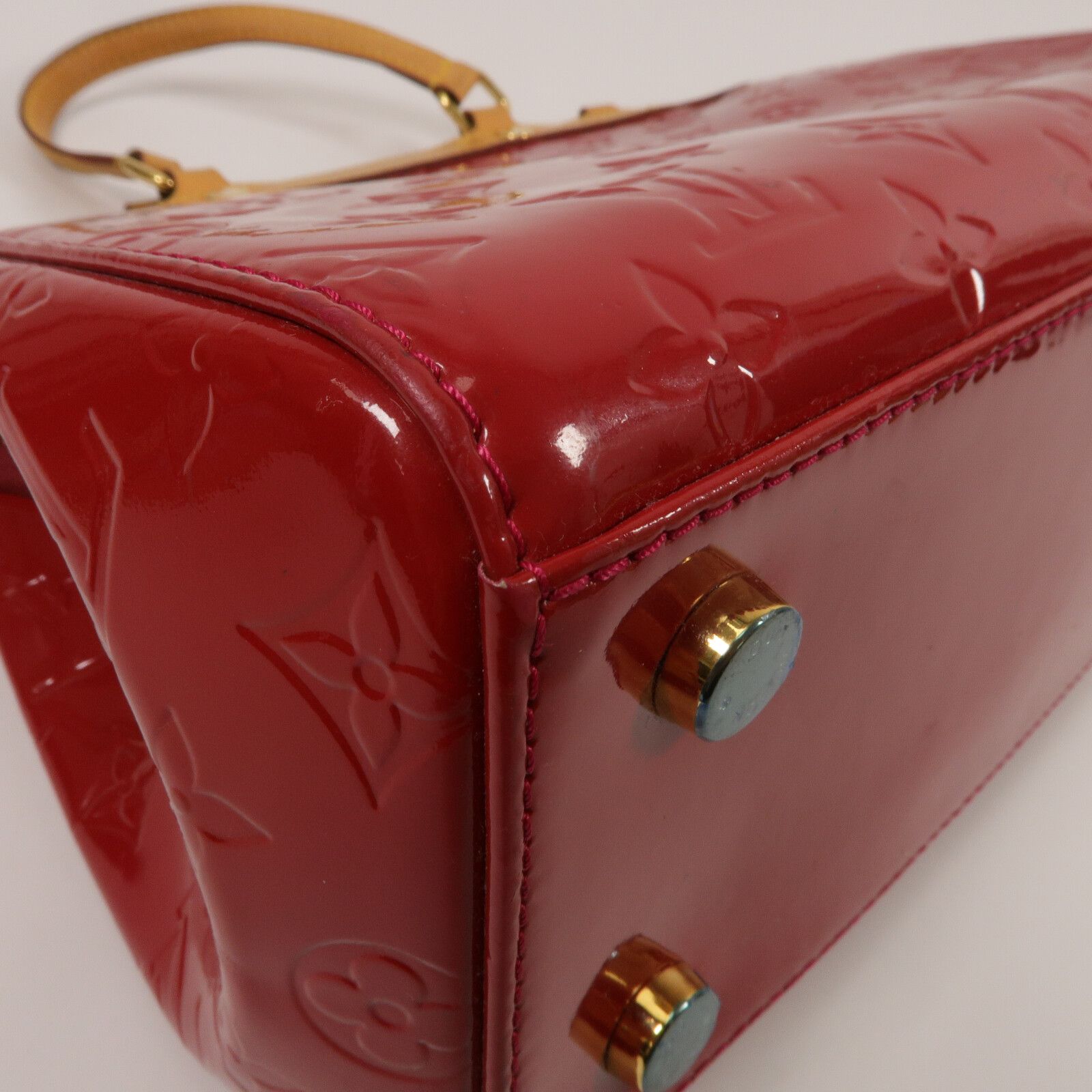 Vernis Brea Mm Hand-ground Shoulder Bag Red Red 2way Shoulder Bag M 90179 — view 15