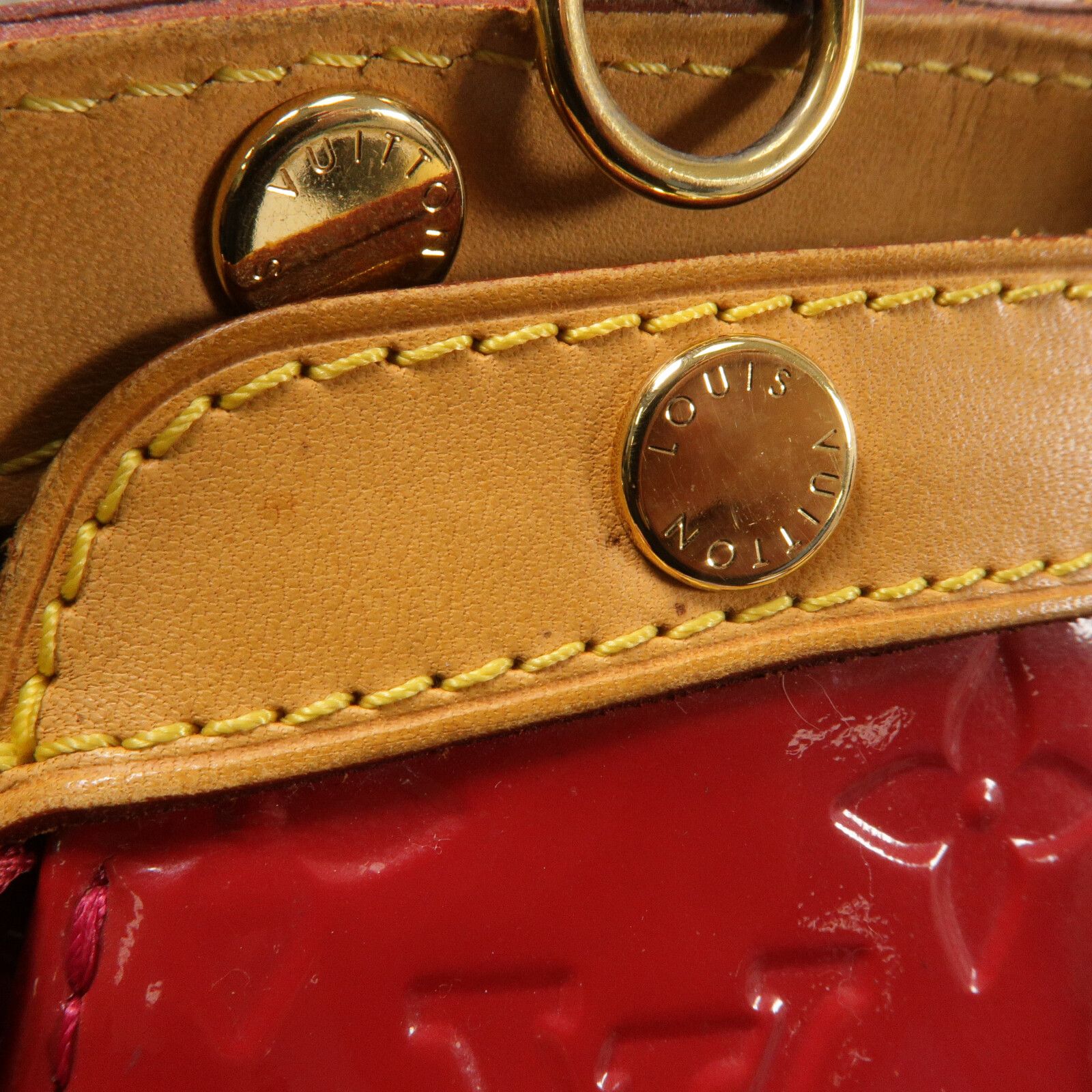 Vernis Brea Mm Hand-ground Shoulder Bag Red Red 2way Shoulder Bag M 90179 — view 17