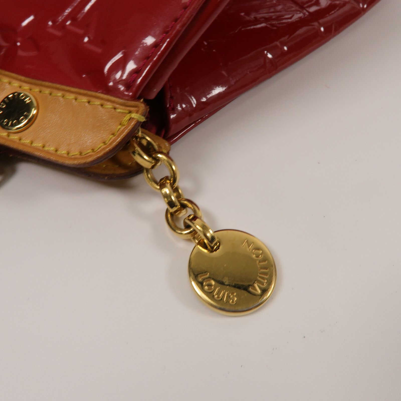 Vernis Brea Mm Hand-ground Shoulder Bag Red Red 2way Shoulder Bag M 90179 — view 9