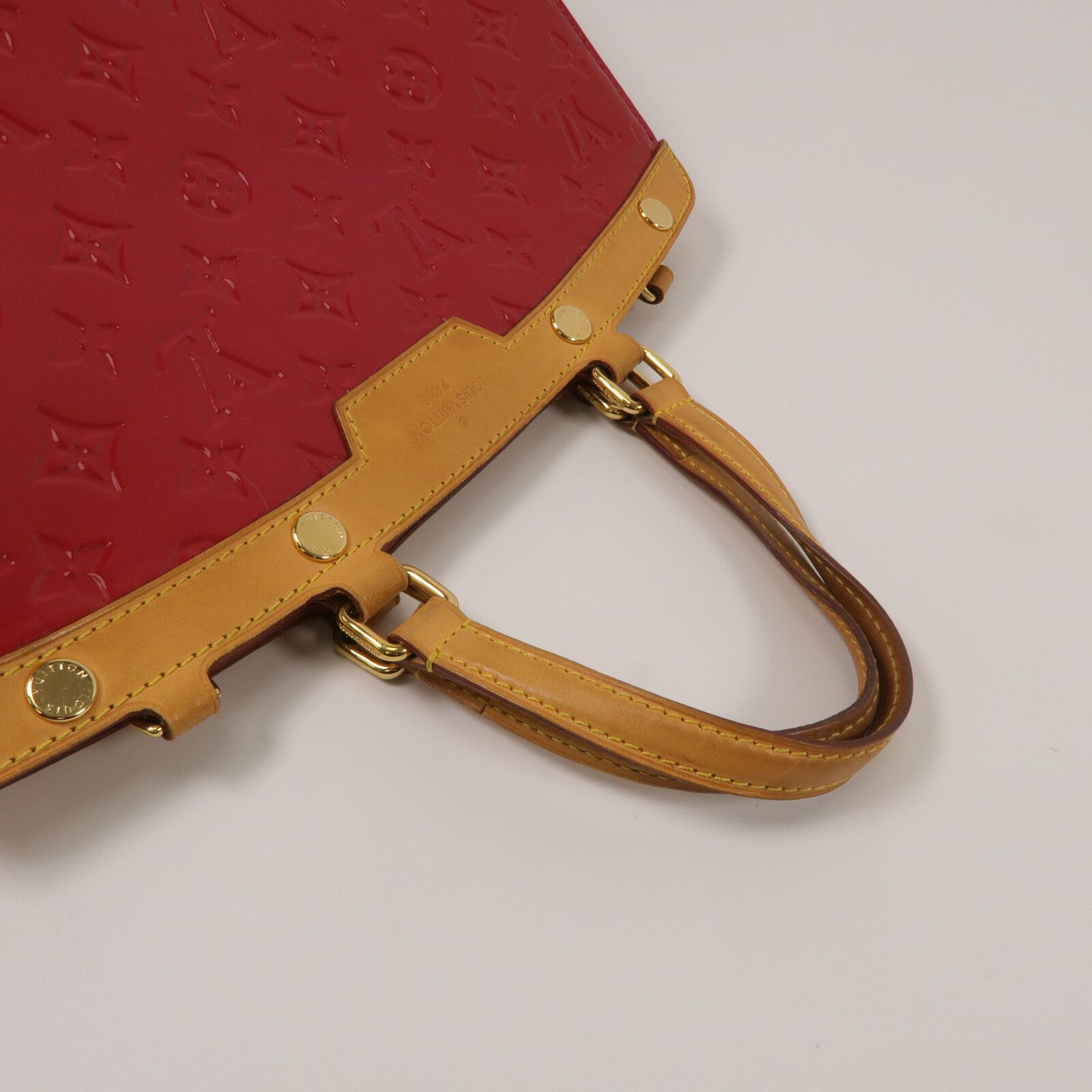 Vernis Brea Mm Hand-ground Shoulder Bag Red Red 2way Shoulder Bag M 90179 — view 10