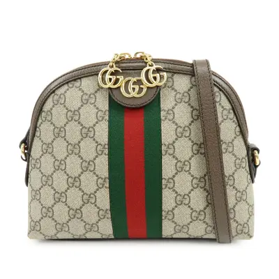 GG Supreme Small Ophidia Dome Shoulder Bag