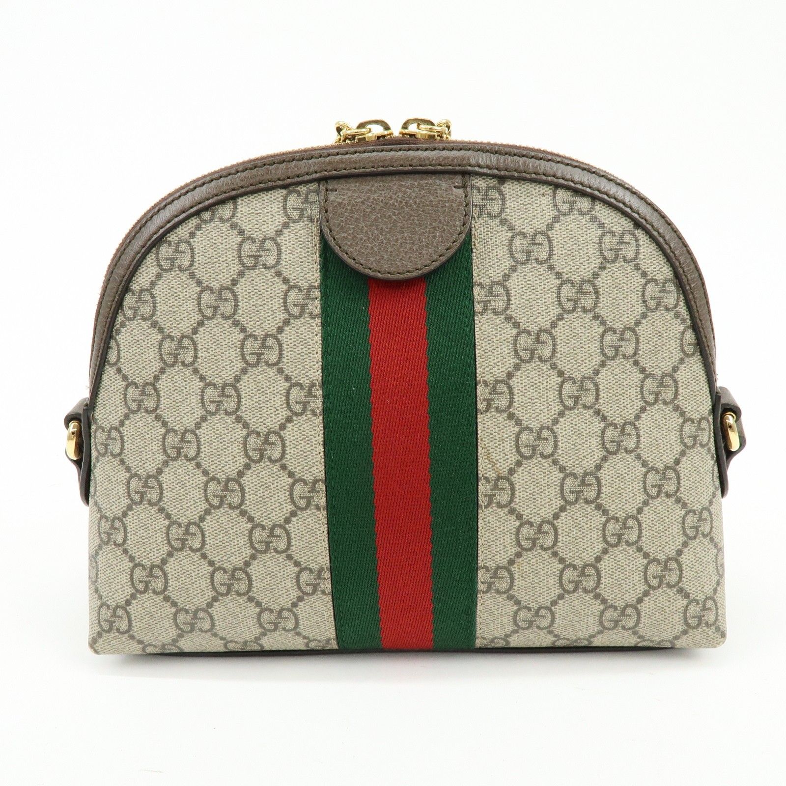 GG Supreme Small Ophidia Dome Shoulder Bag — view 2