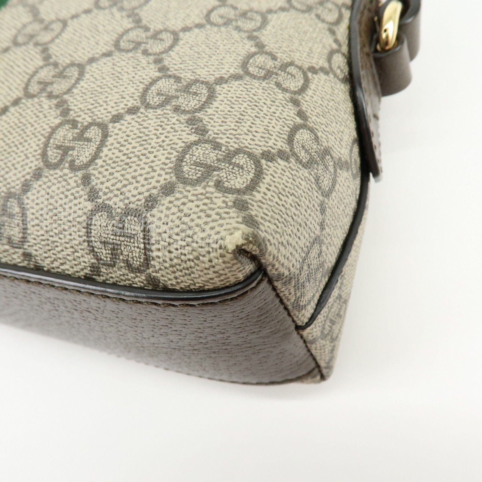 GG Supreme Small Ophidia Dome Shoulder Bag — view 12