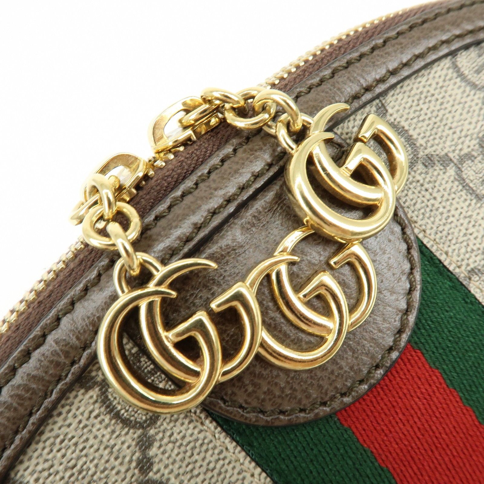 GG Supreme Small Ophidia Dome Shoulder Bag — view 17