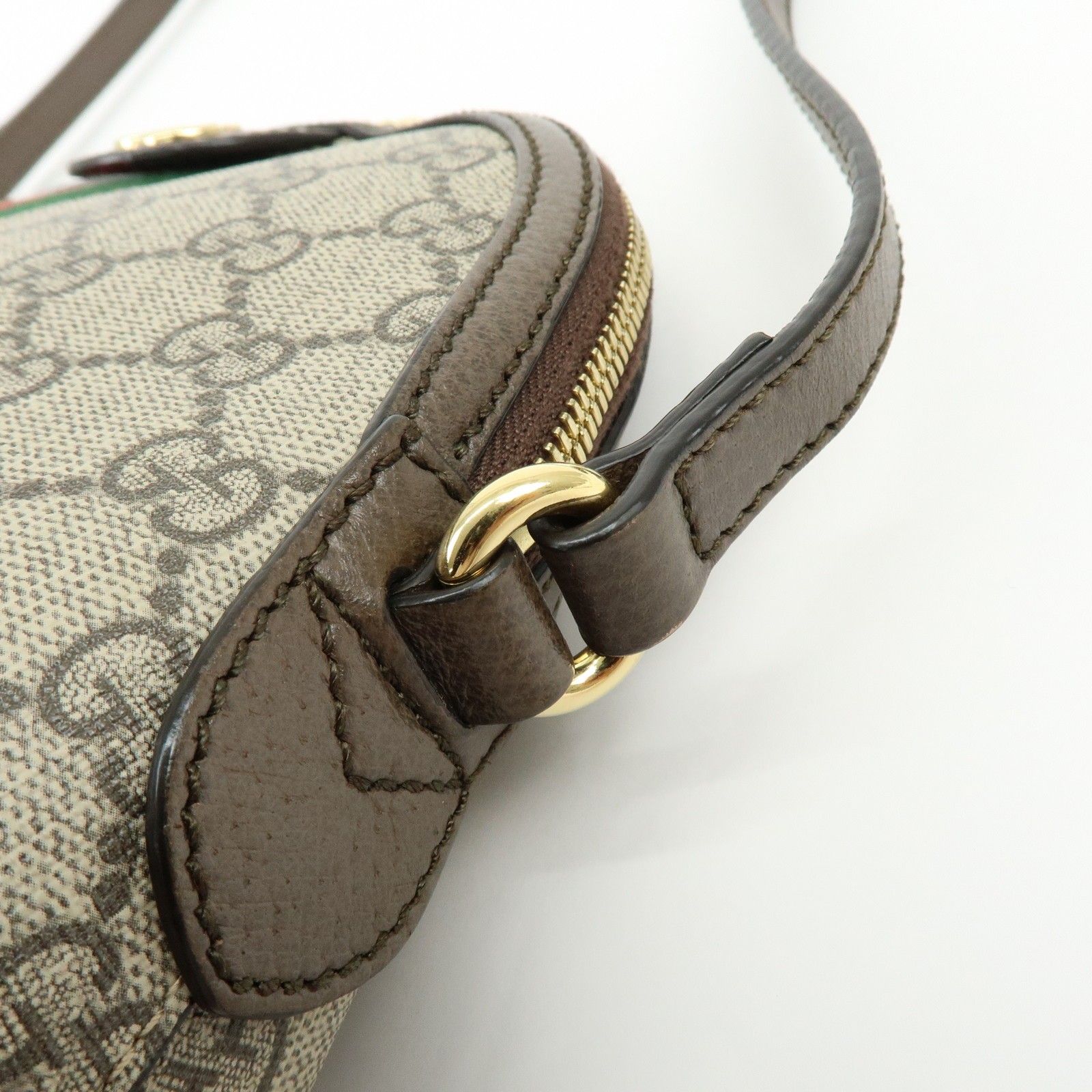 GG Supreme Small Ophidia Dome Shoulder Bag — view 8