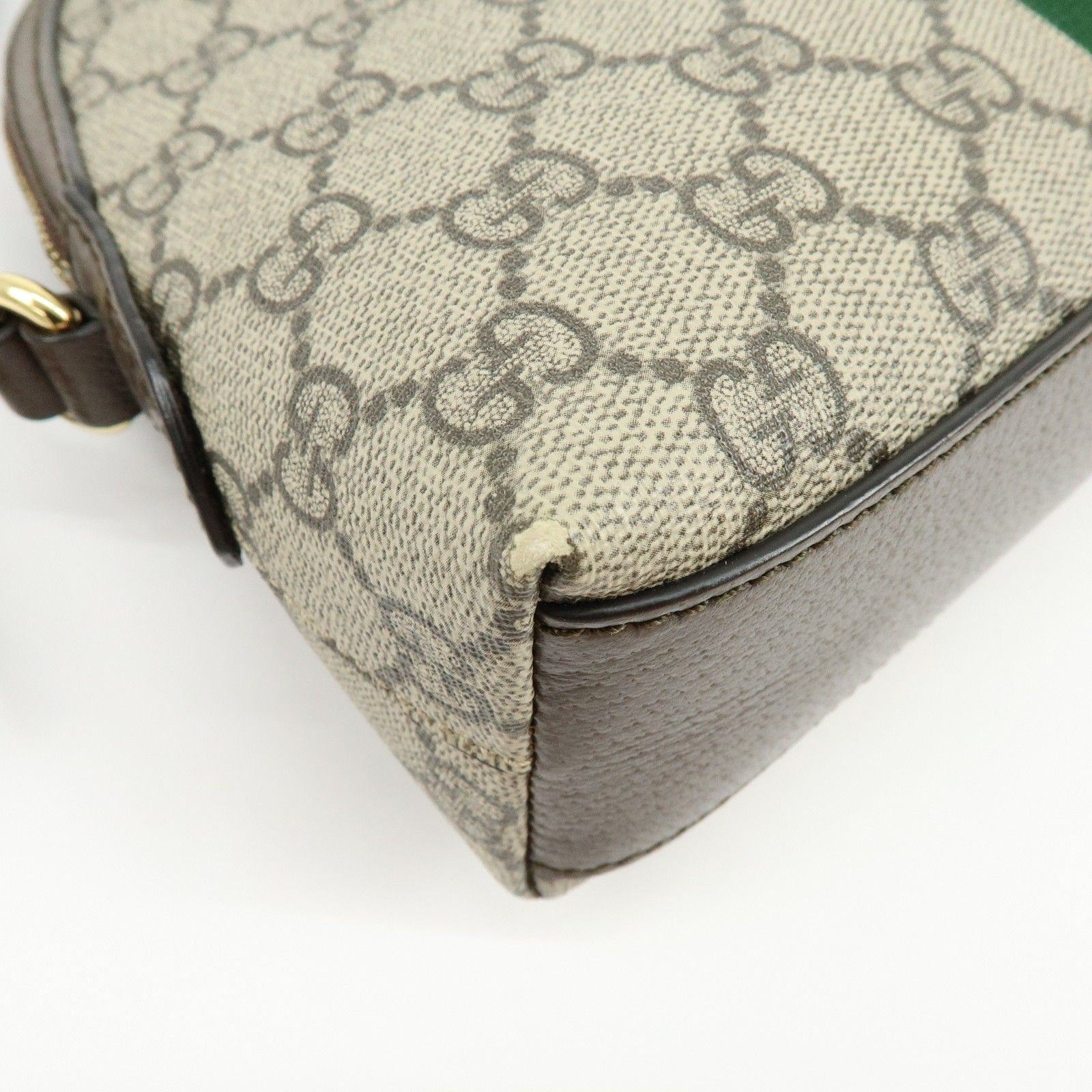 GG Supreme Small Ophidia Dome Shoulder Bag — view 9