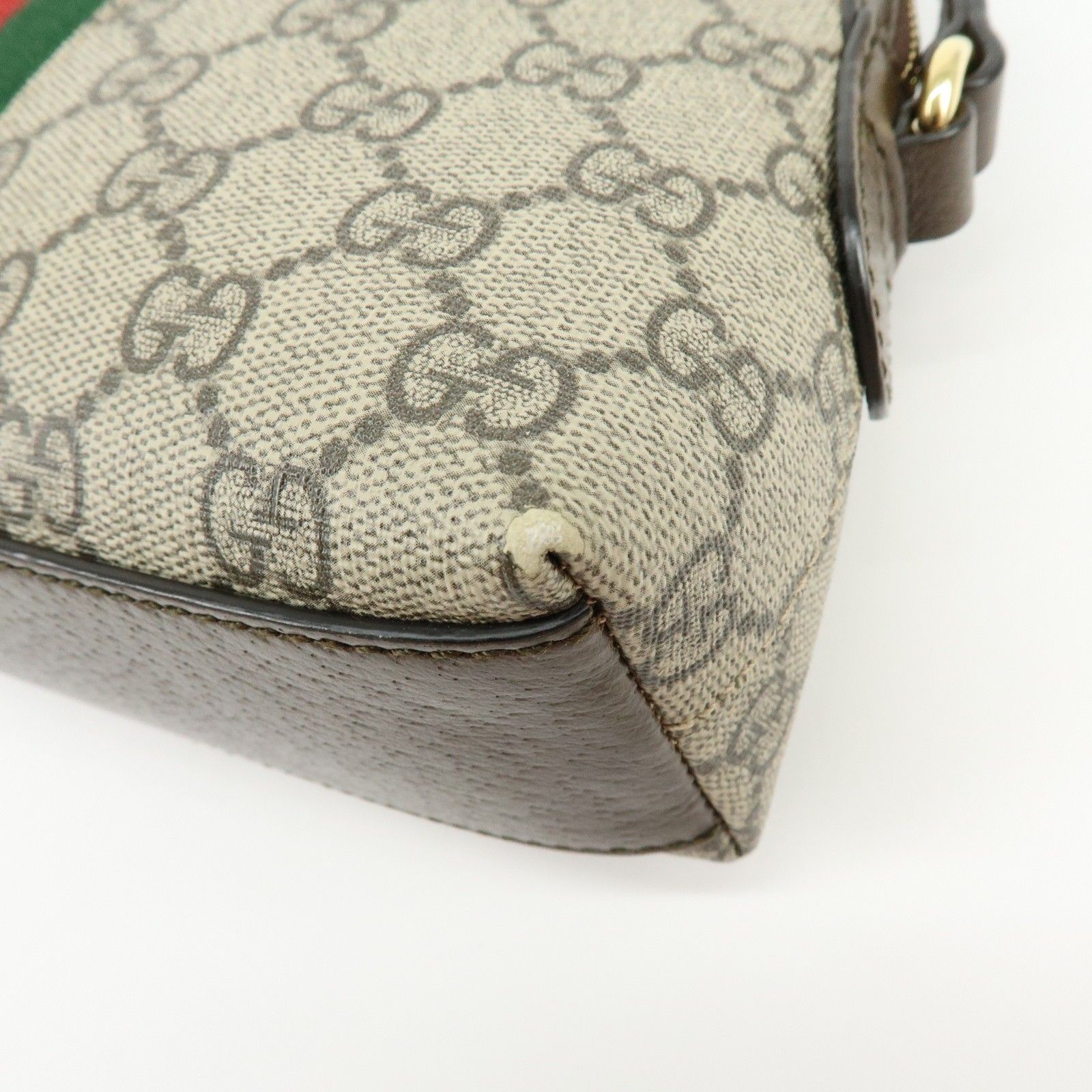 GG Supreme Small Ophidia Dome Shoulder Bag — view 10