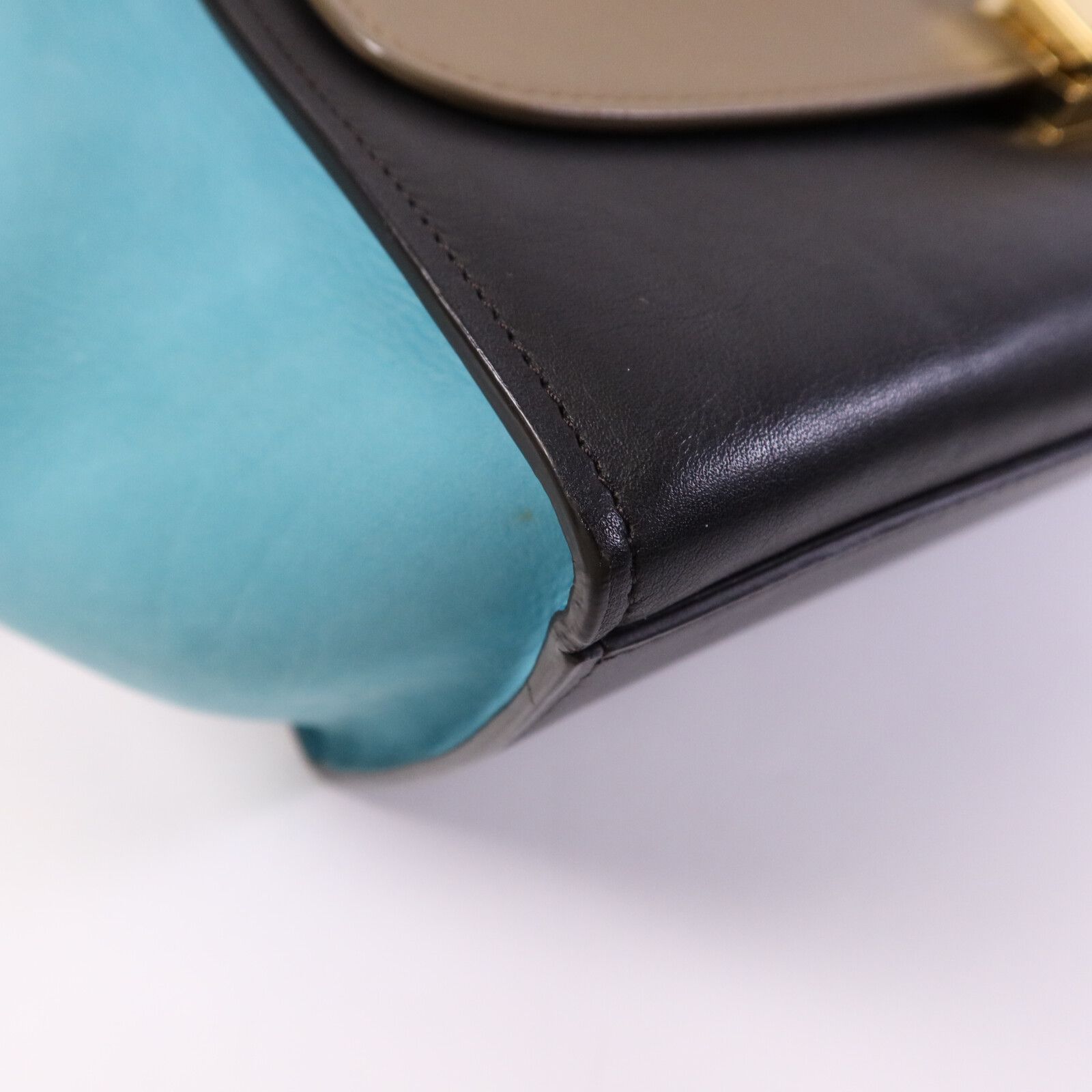 Multi-Color Trapeze Bag w/Strap — view 12