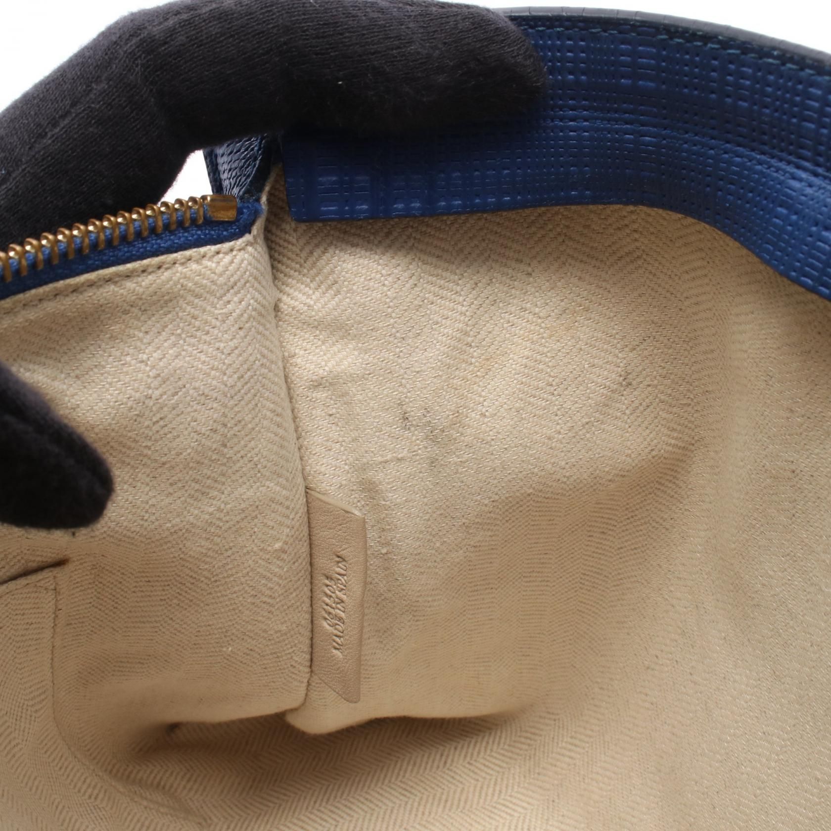 T Anagrama Leather Zip Pouch — view 5