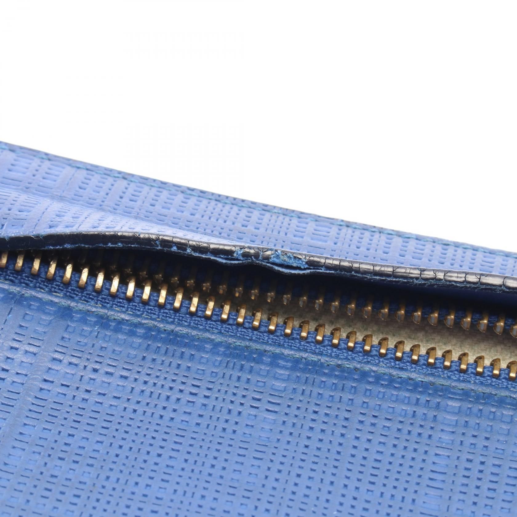 T Anagrama Leather Zip Pouch — view 6