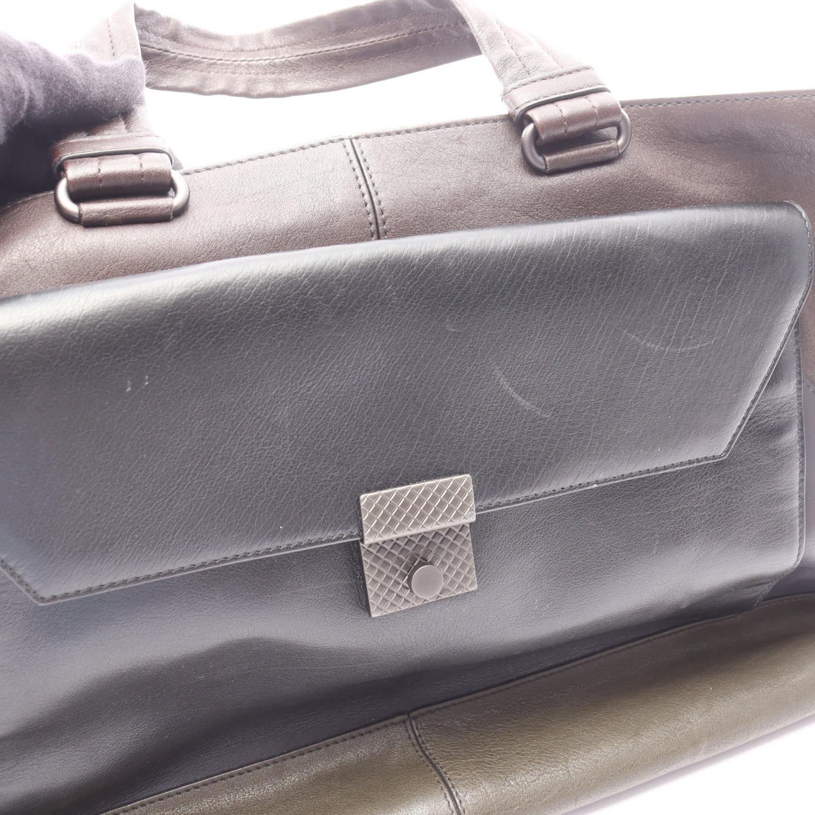 Intrecciato Patchwork Tote Bag — view 14
