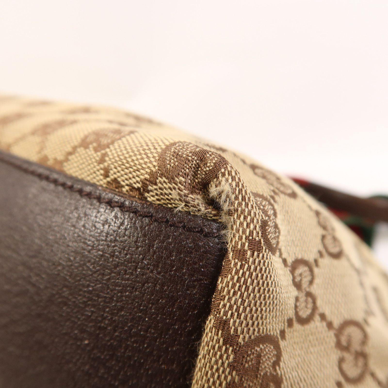 GG Monogram Large Web Tote Bag — view 11