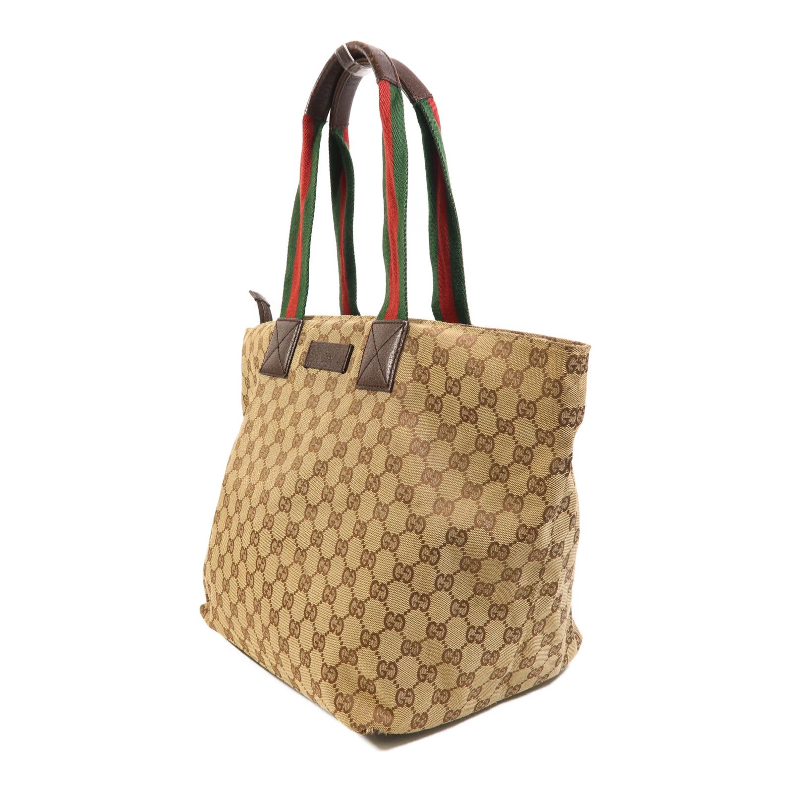 GG Monogram Large Web Tote Bag — view 3