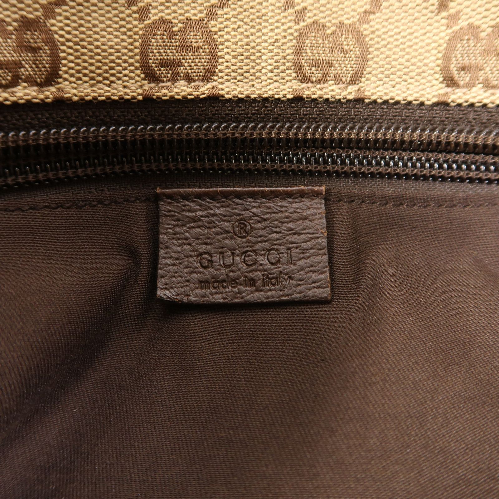 GG Monogram Large Web Tote Bag — view 6