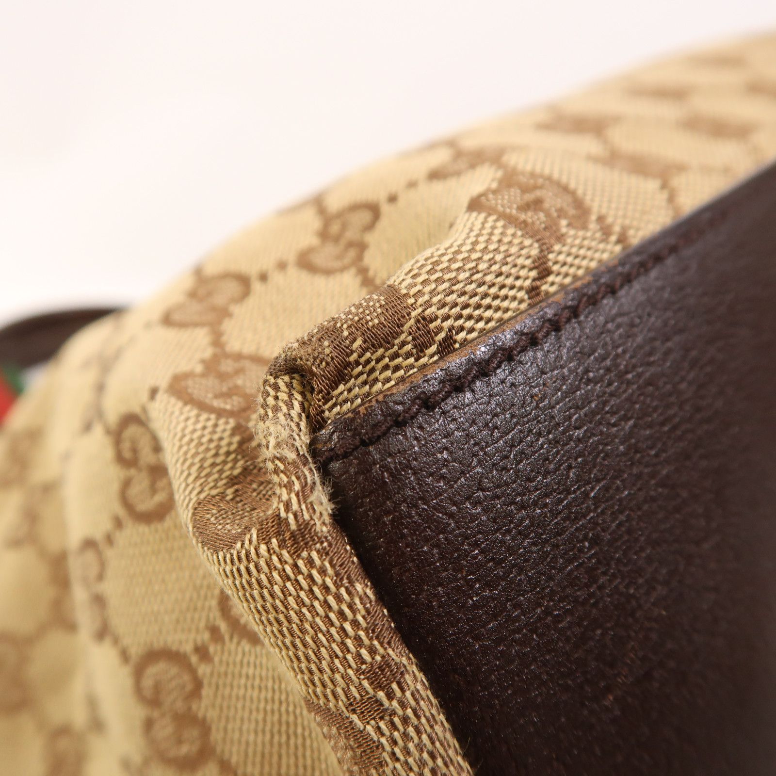 GG Monogram Large Web Tote Bag — view 10